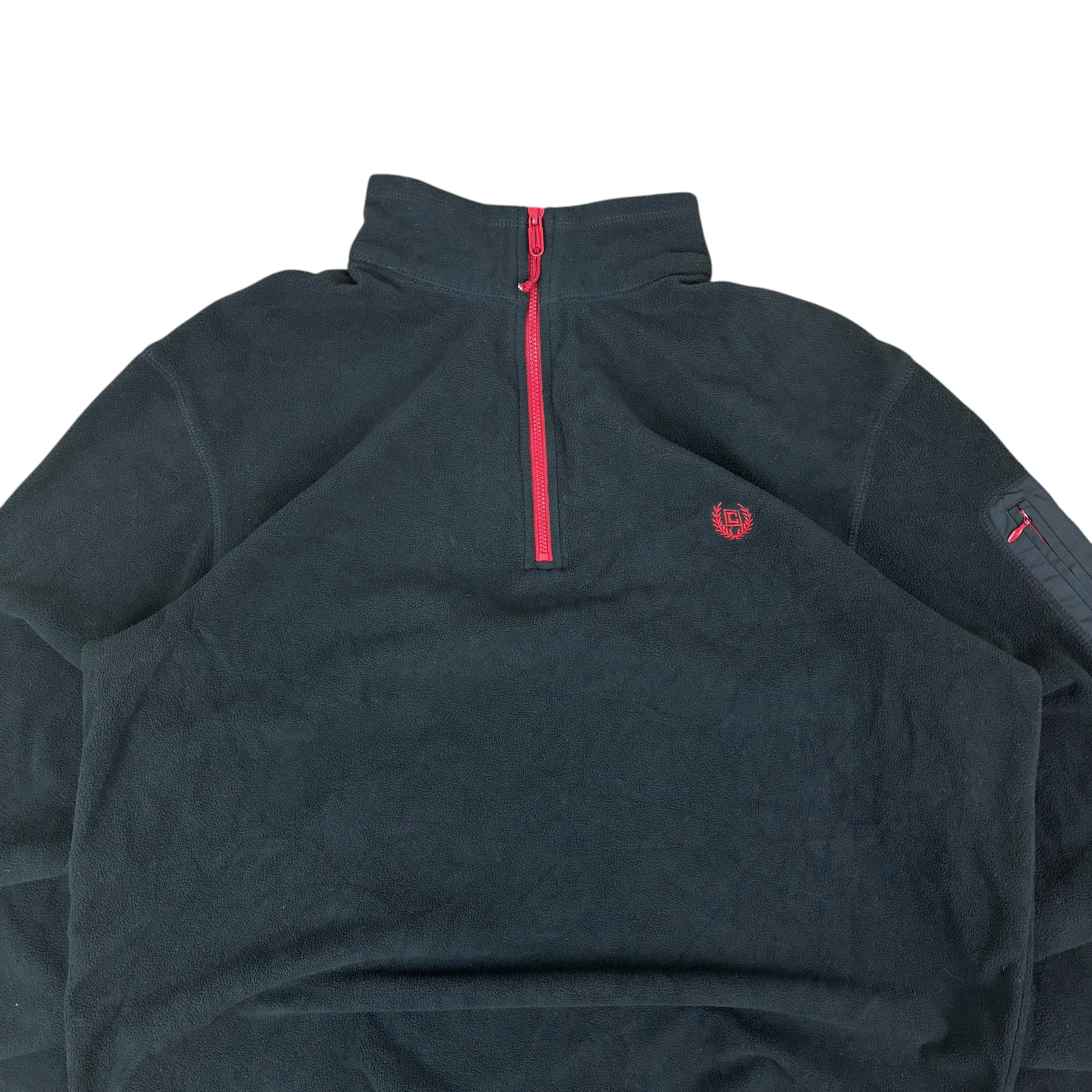 Chaps Sport Ralph Lauren Black Q-Zip Fleece (L)