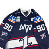 Owayo Adler Mannheim German Ice Hockey 2018/19 No.90 Adam Alternate Charity Jersey (XL)