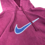 Nike Burgundy Swoosh Hoodie (S)