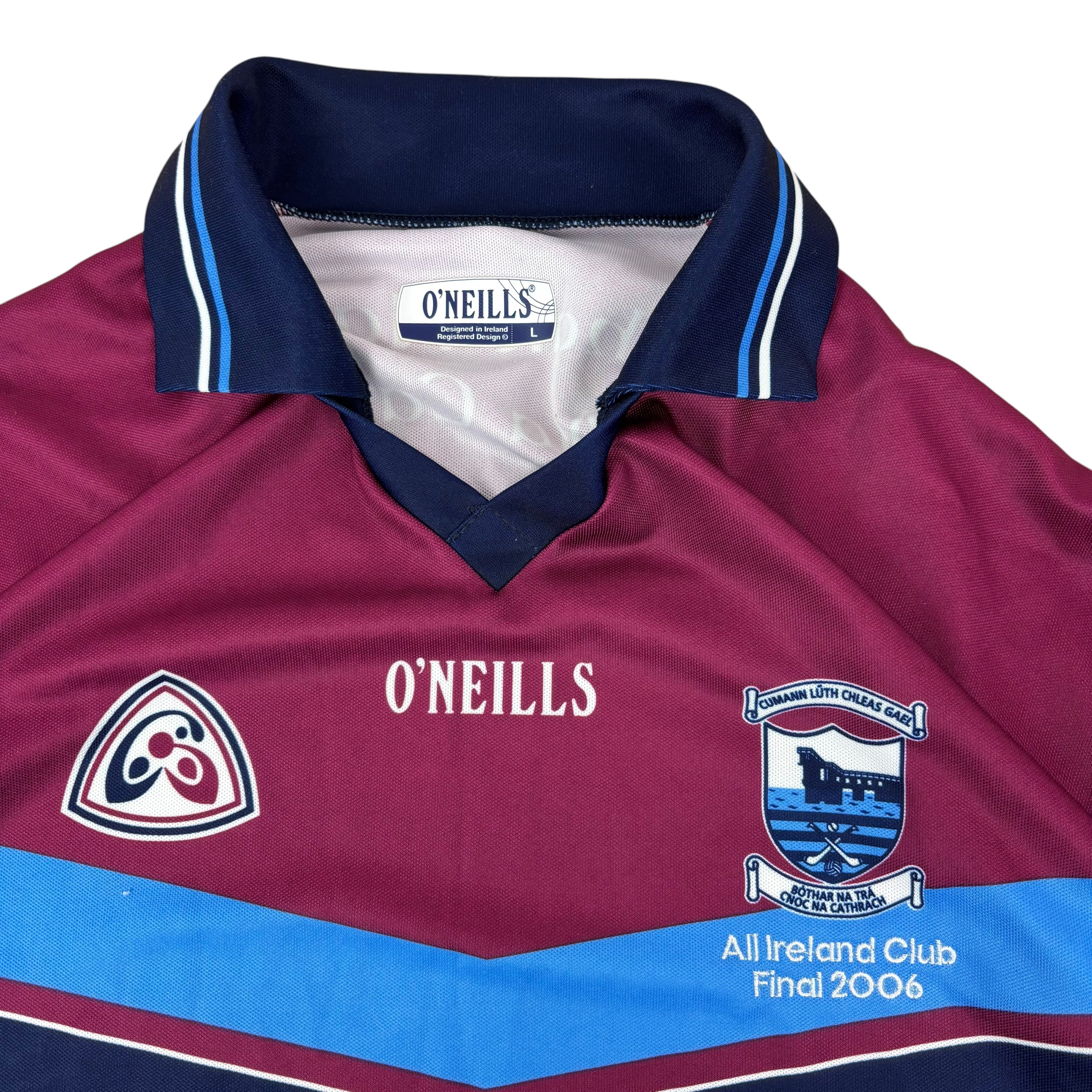 O’Neills Salthill Knocknacarra GAA All Ireland Club Final 2006 No.30 LS Jersey (L)