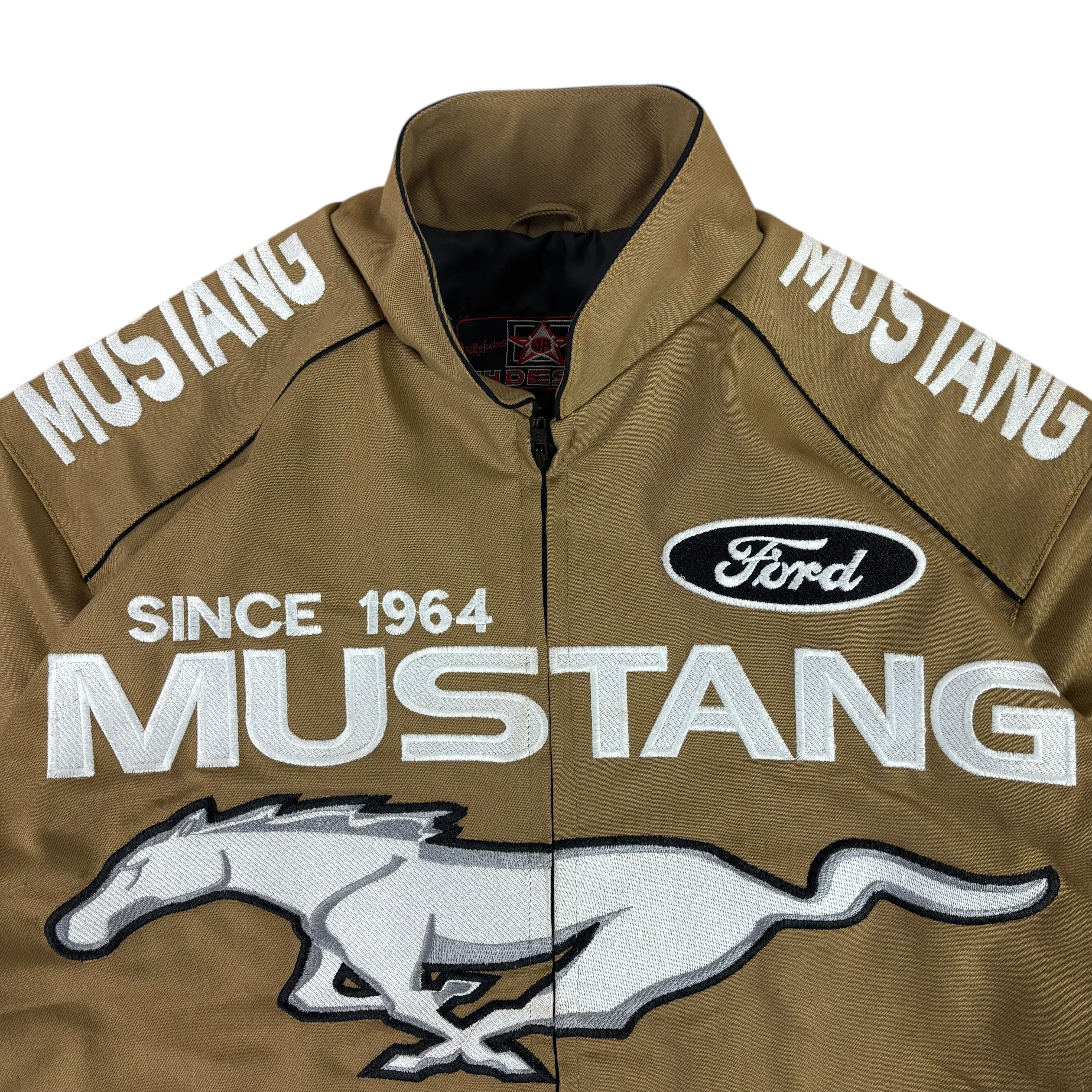 JHDesign Ford Mustang Nascar Racing Jacket (M)