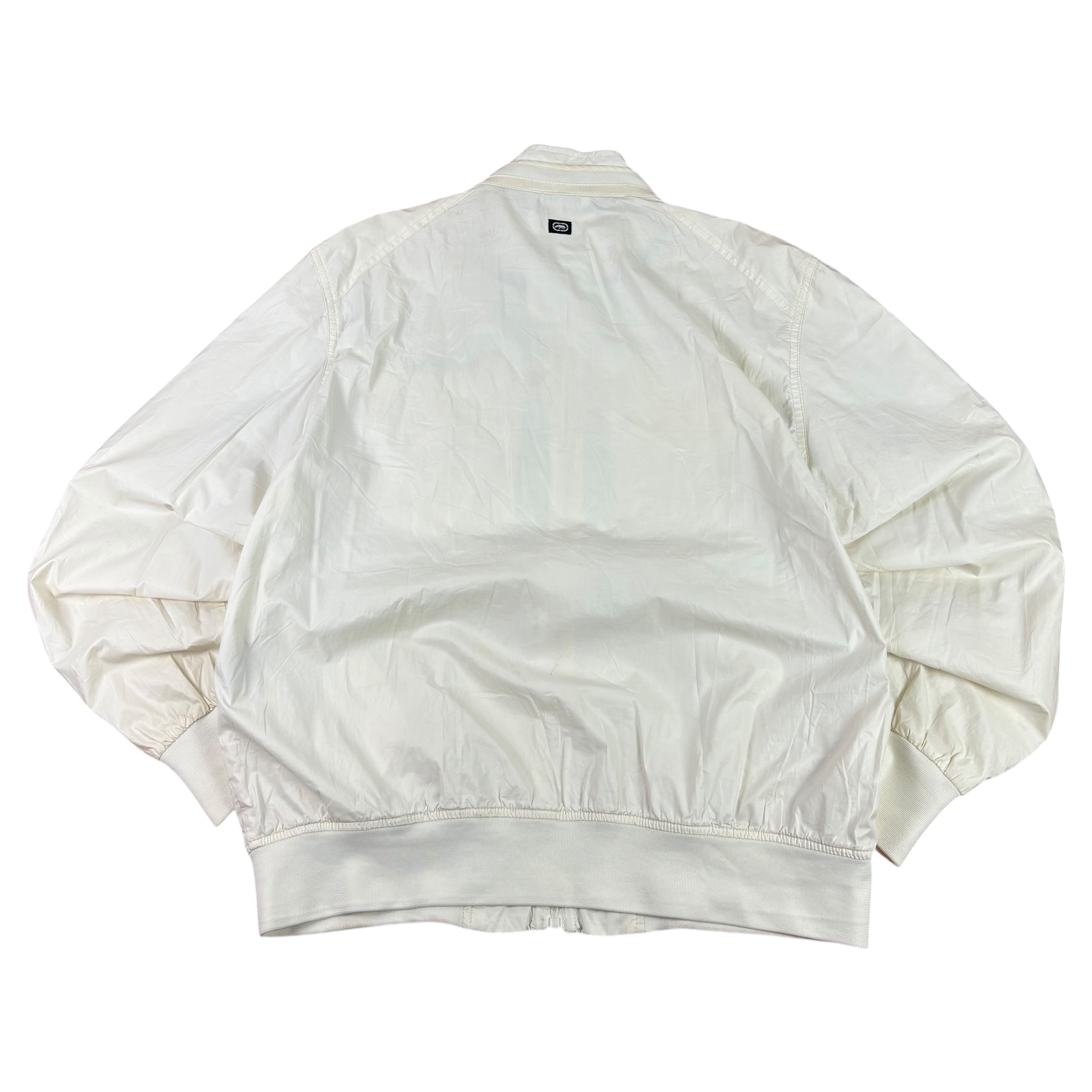 Ecko Unltd White Y2K Windbreaker (L)