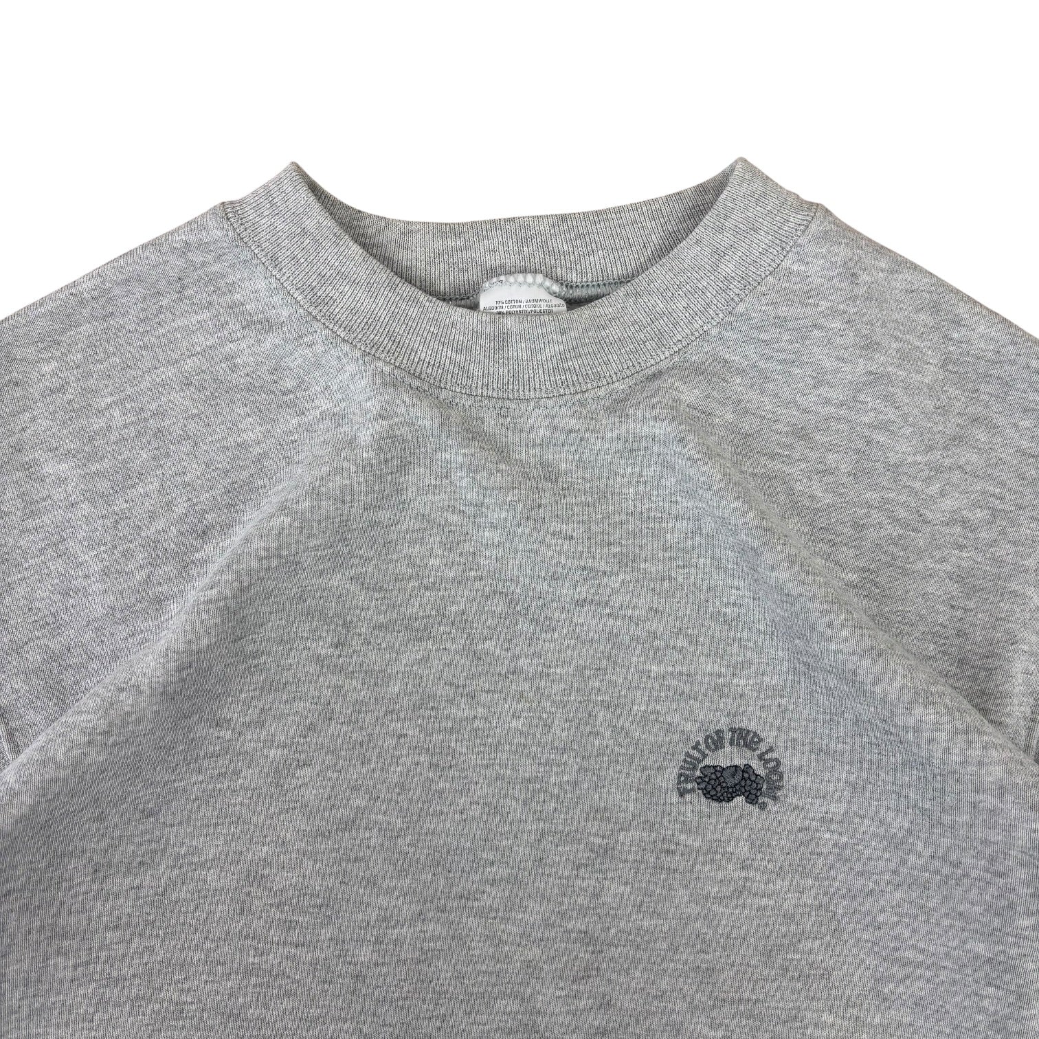 Fruit Of The Loom 90s Made in Ireland Grey Sweater (Women’s S)