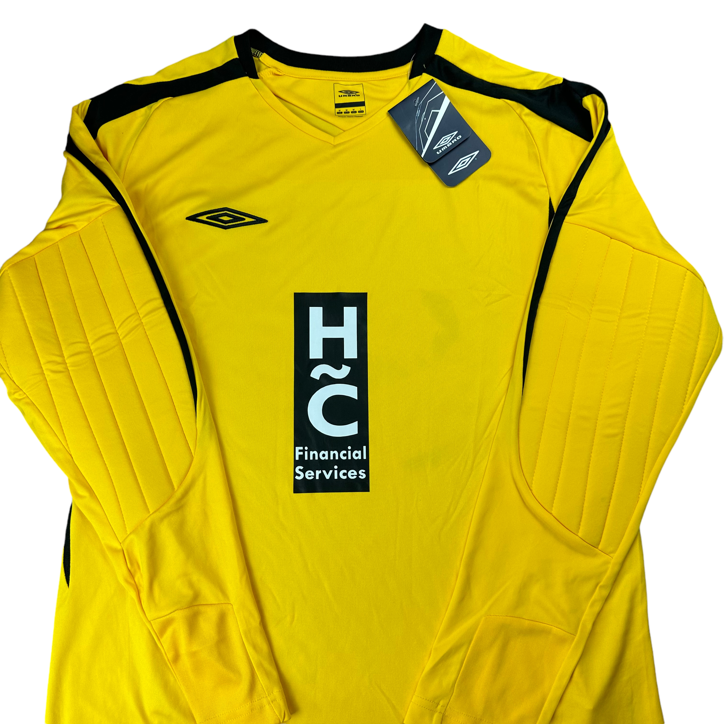Umbro Yellow No.18 Goalkeeper Jersey BNWT (M)