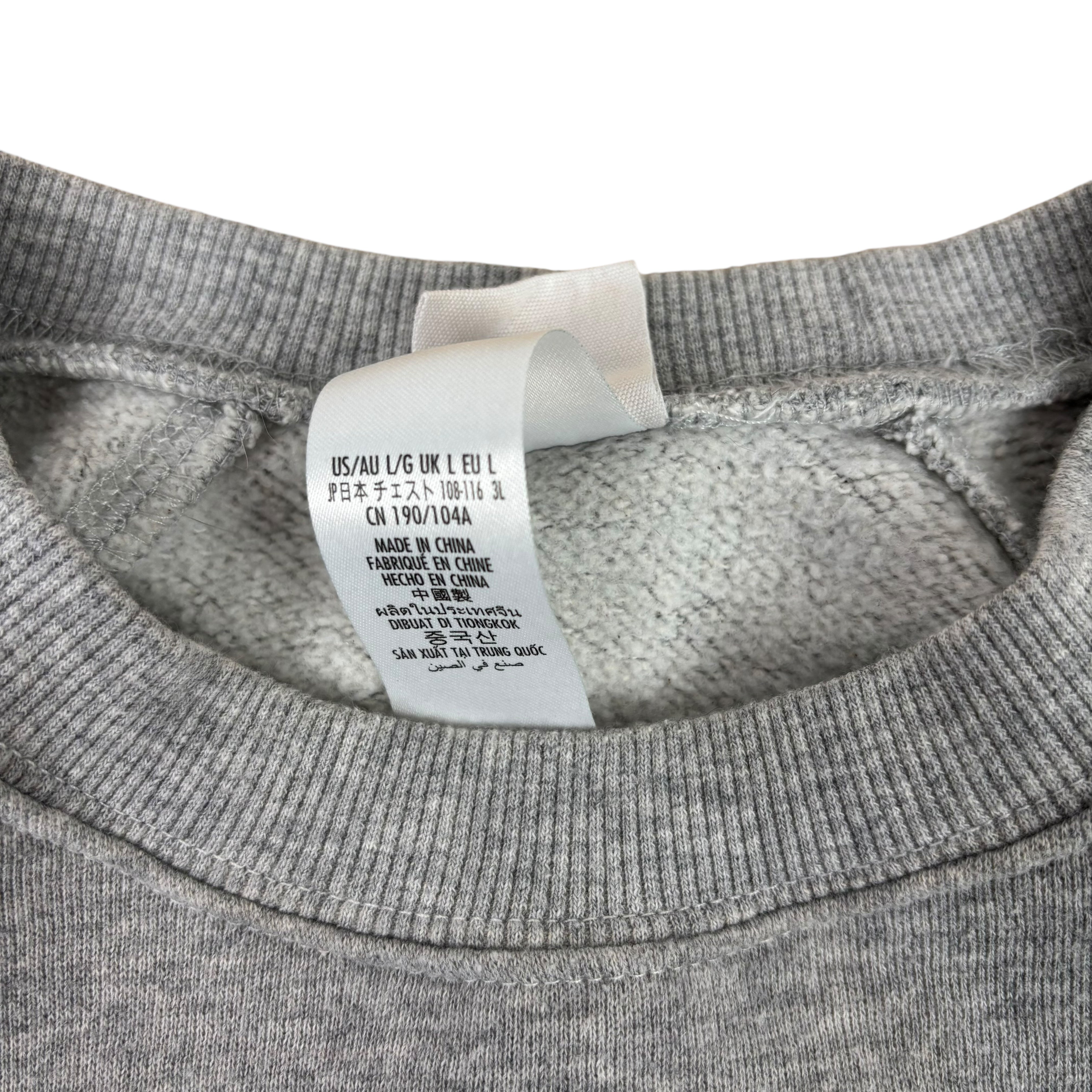 Disney Grey Mickey Mouse Disneyland Sweater (L)