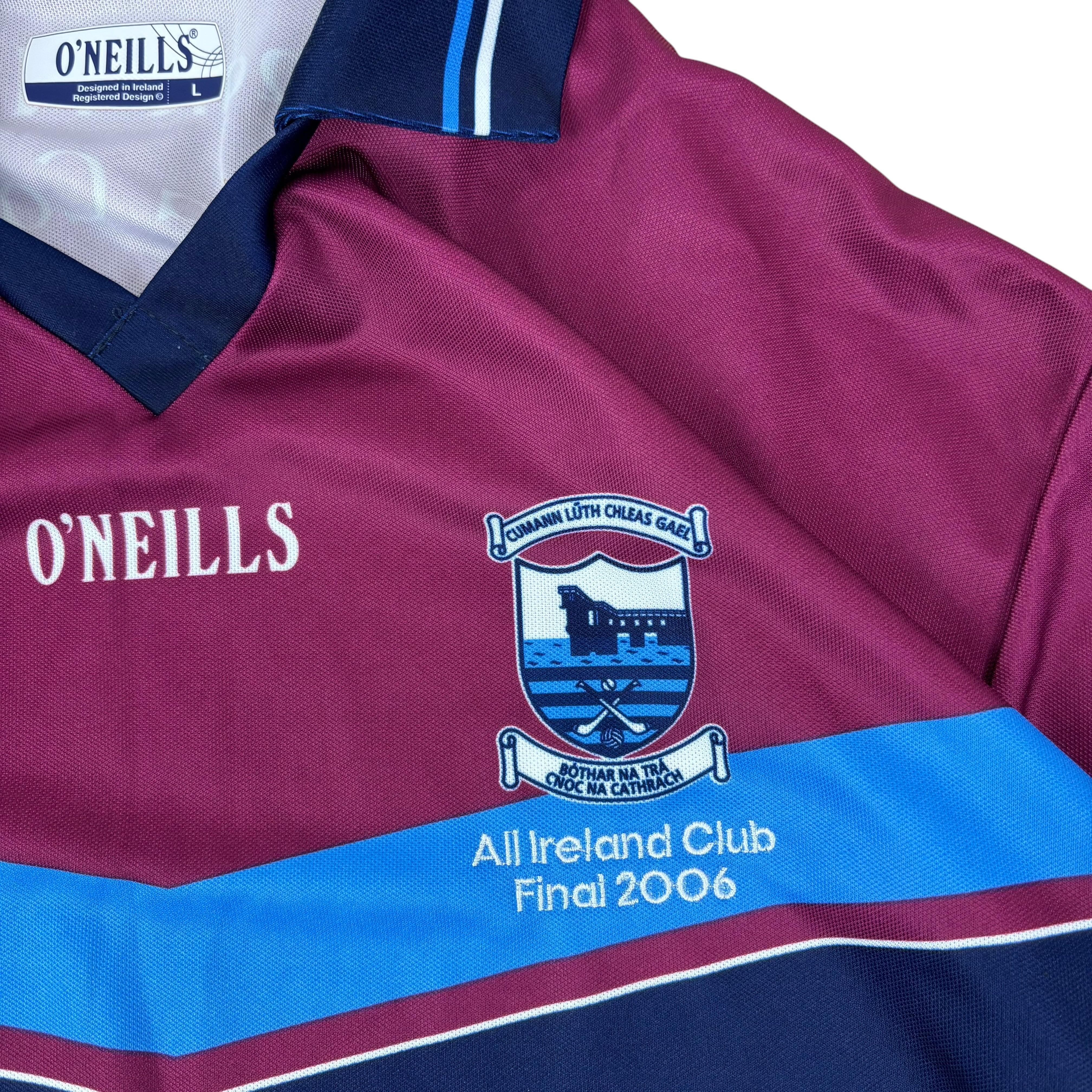 O’Neills Salthill Knocknacarra GAA All Ireland Club Final 2006 No.30 LS Jersey (L)