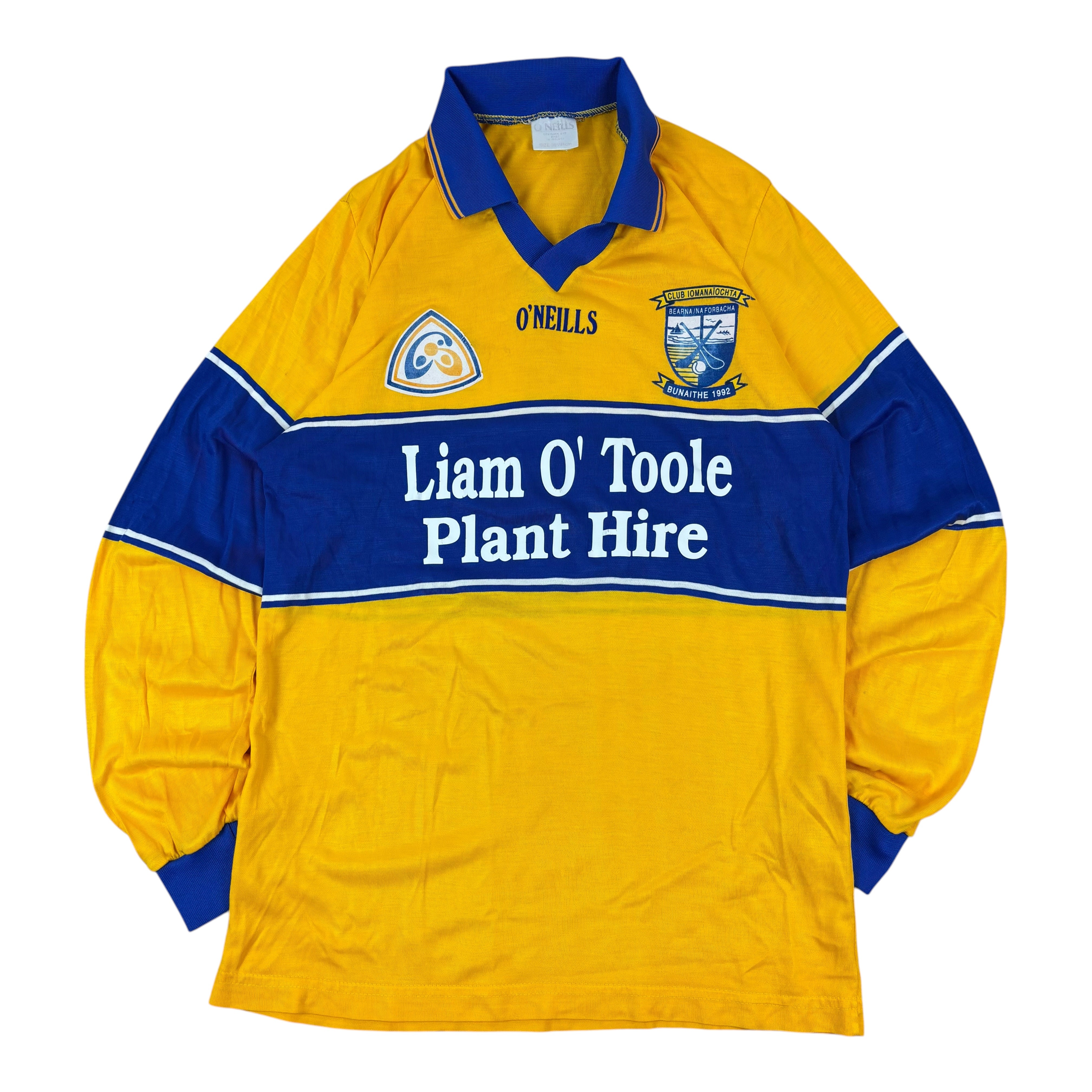 O’Neills Barna & Furbo GAA 1998/99 No.11 LS Home Jersey (S)