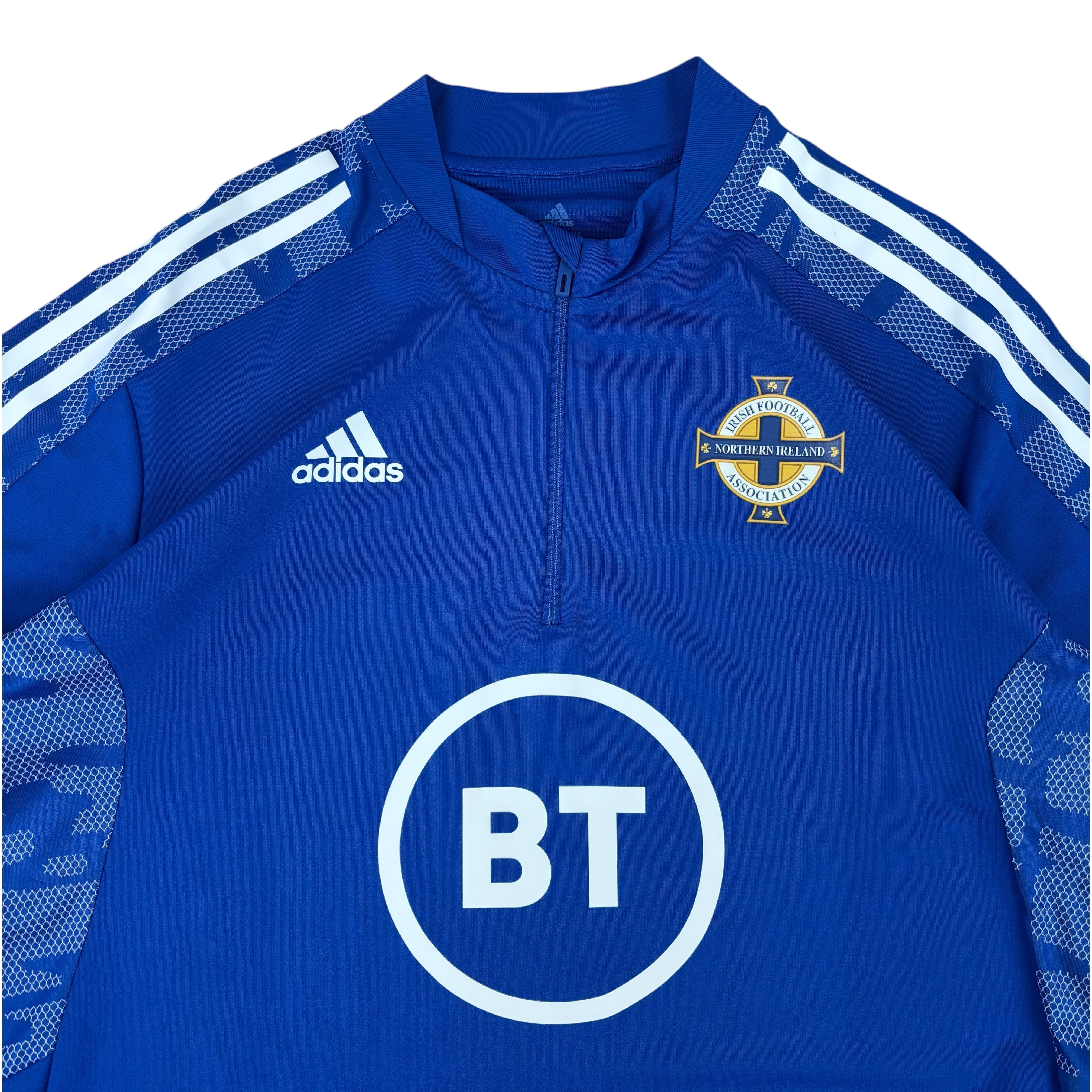 Adidas Northern Ireland Football 2021/22 Training Q-Zip Track Jacket (L)