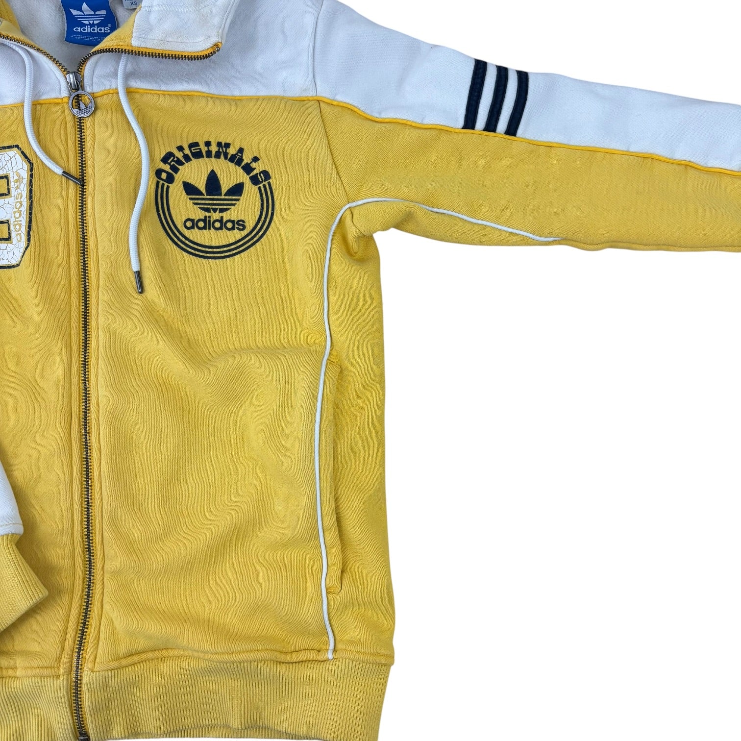 Adidas Originals Yellow No.9 Hoodie (XS)