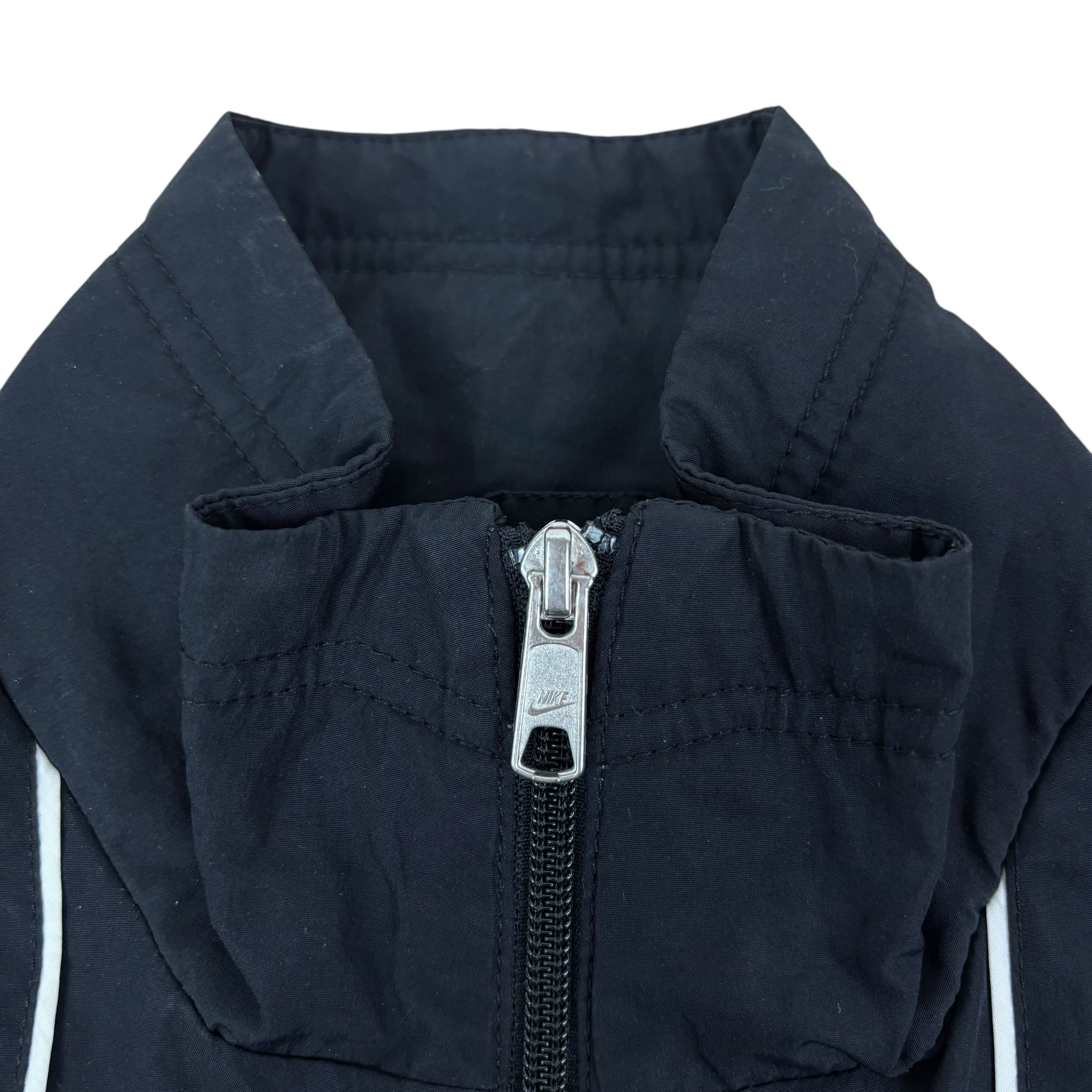 Nike Athletic Dept. Y2K Black Logo Windbreaker (Women’s L)