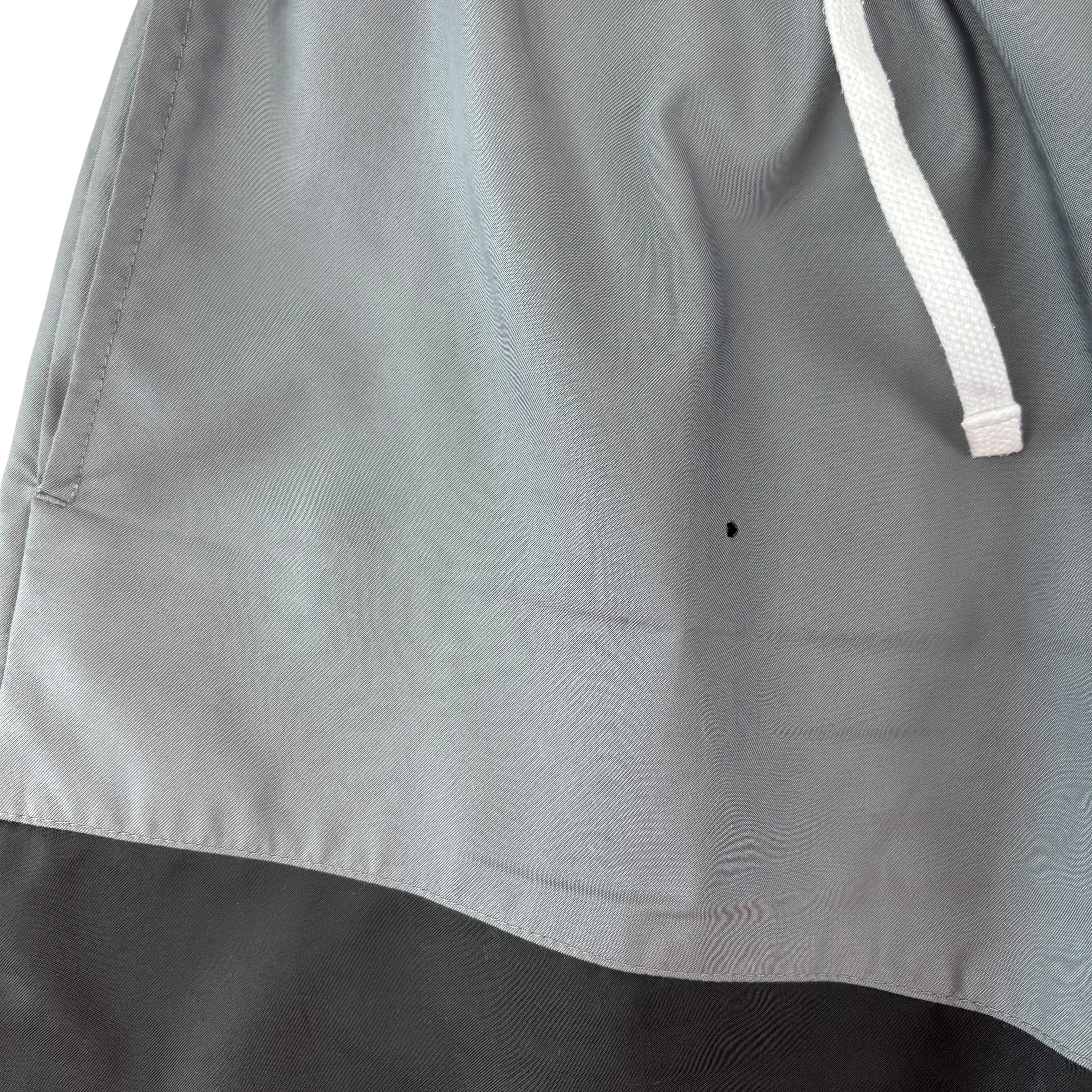 Nike Grey & Black Logo Shorts (S)