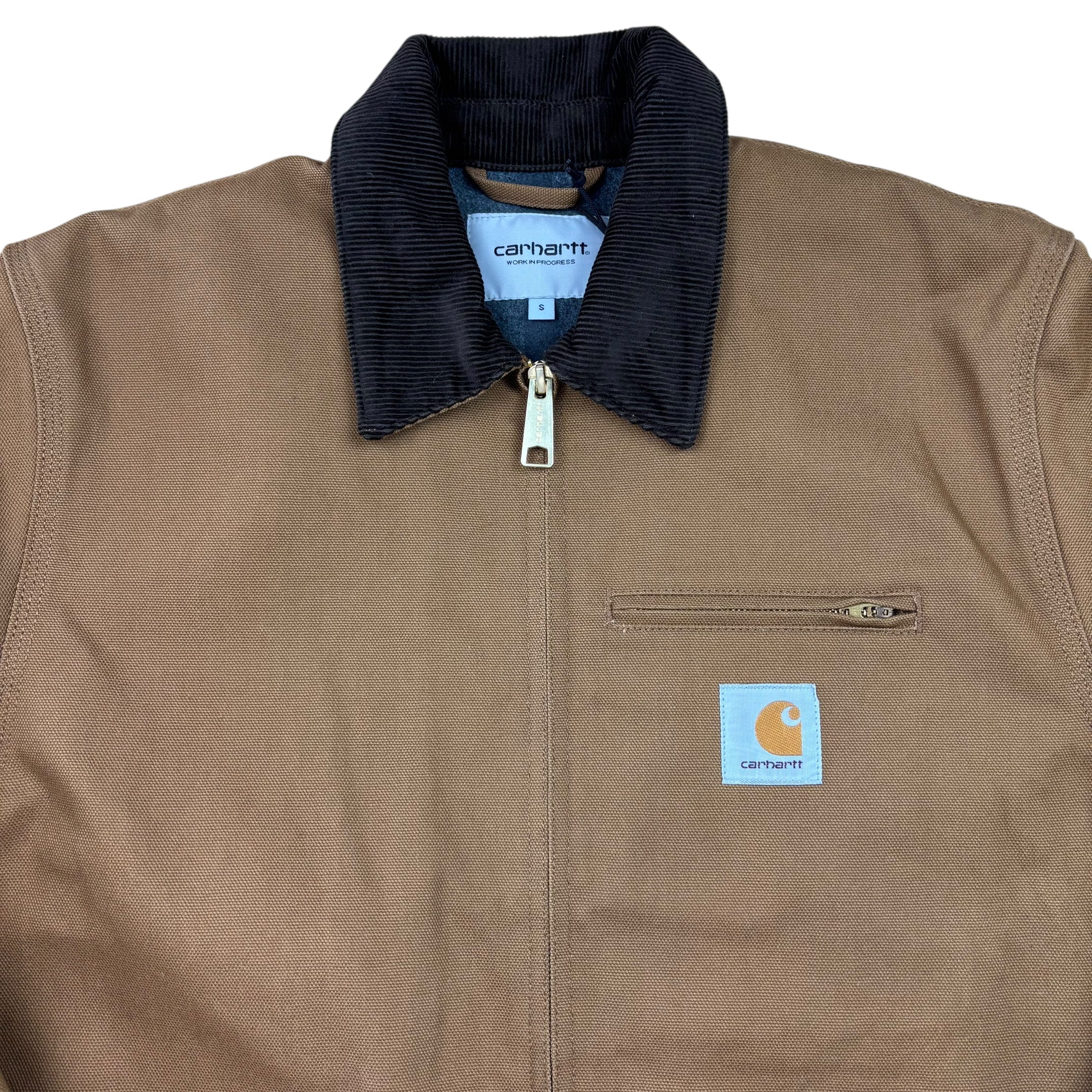 Carhartt WIP Hamilton Brown Rigid Detroit Jacket BNWT (S)