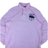 Polo Ralph Lauren 90s Pink Big Pony LS Polo Shirt (L)