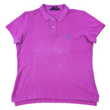 Ralph Lauren Pink Logo Polo Shirt (Women’s XL)