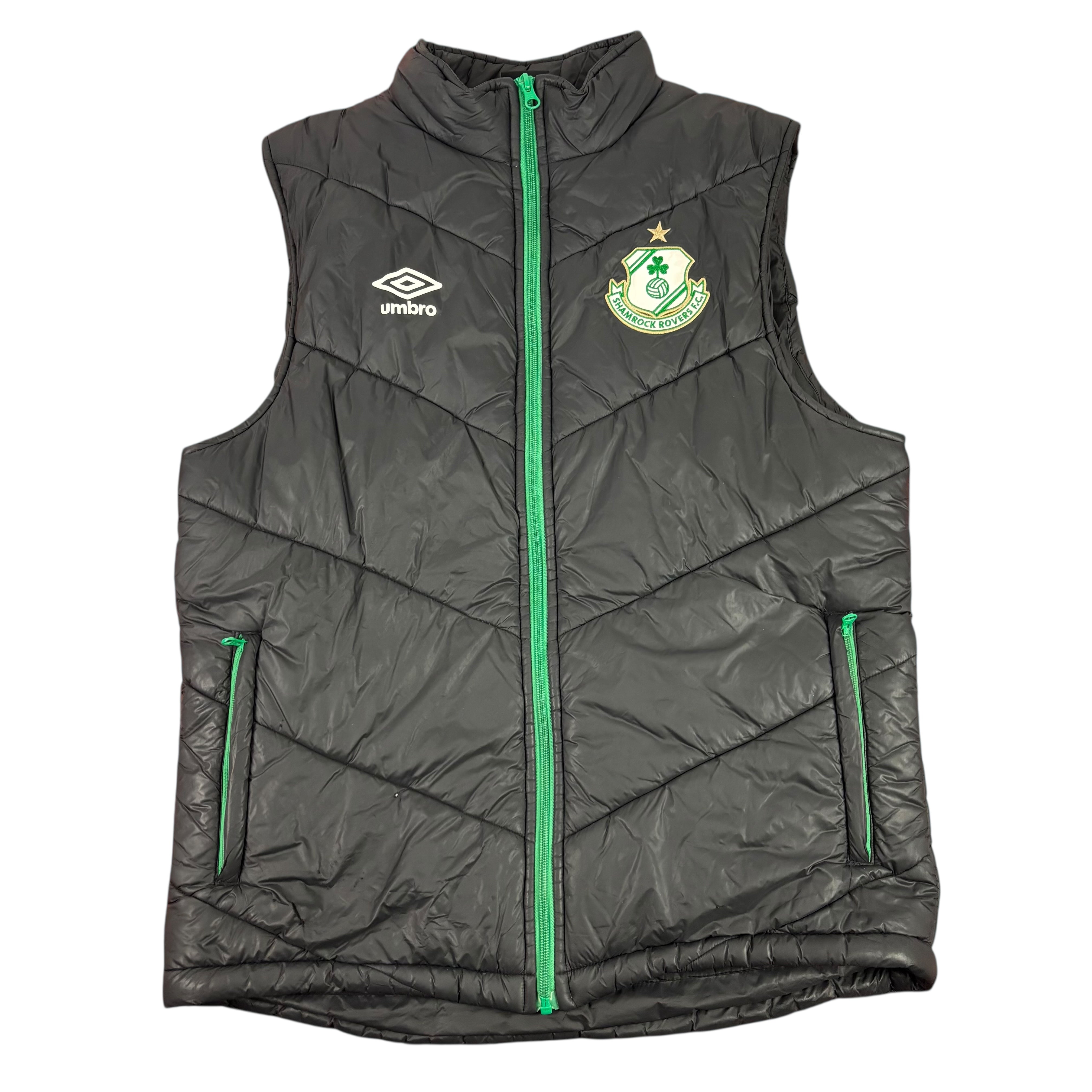 Umbro Shamrock Rovers FC 2018/19 Puffer Gilet (L)
