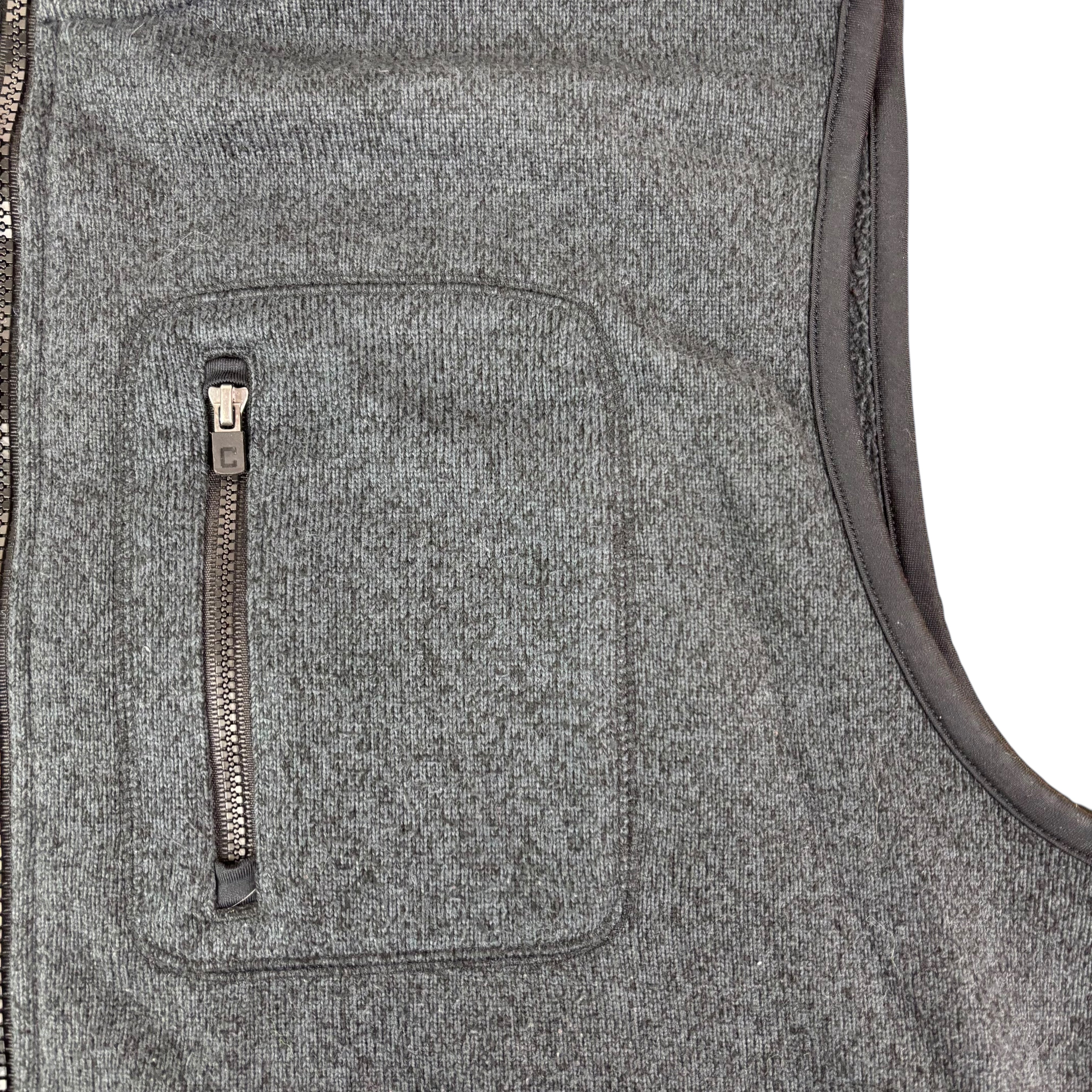 Chaps Ralph Lauren Grey Fleece Gilet (XL)