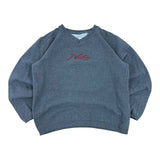 Nike Y2K Grey Script Sweater (Women’s M)