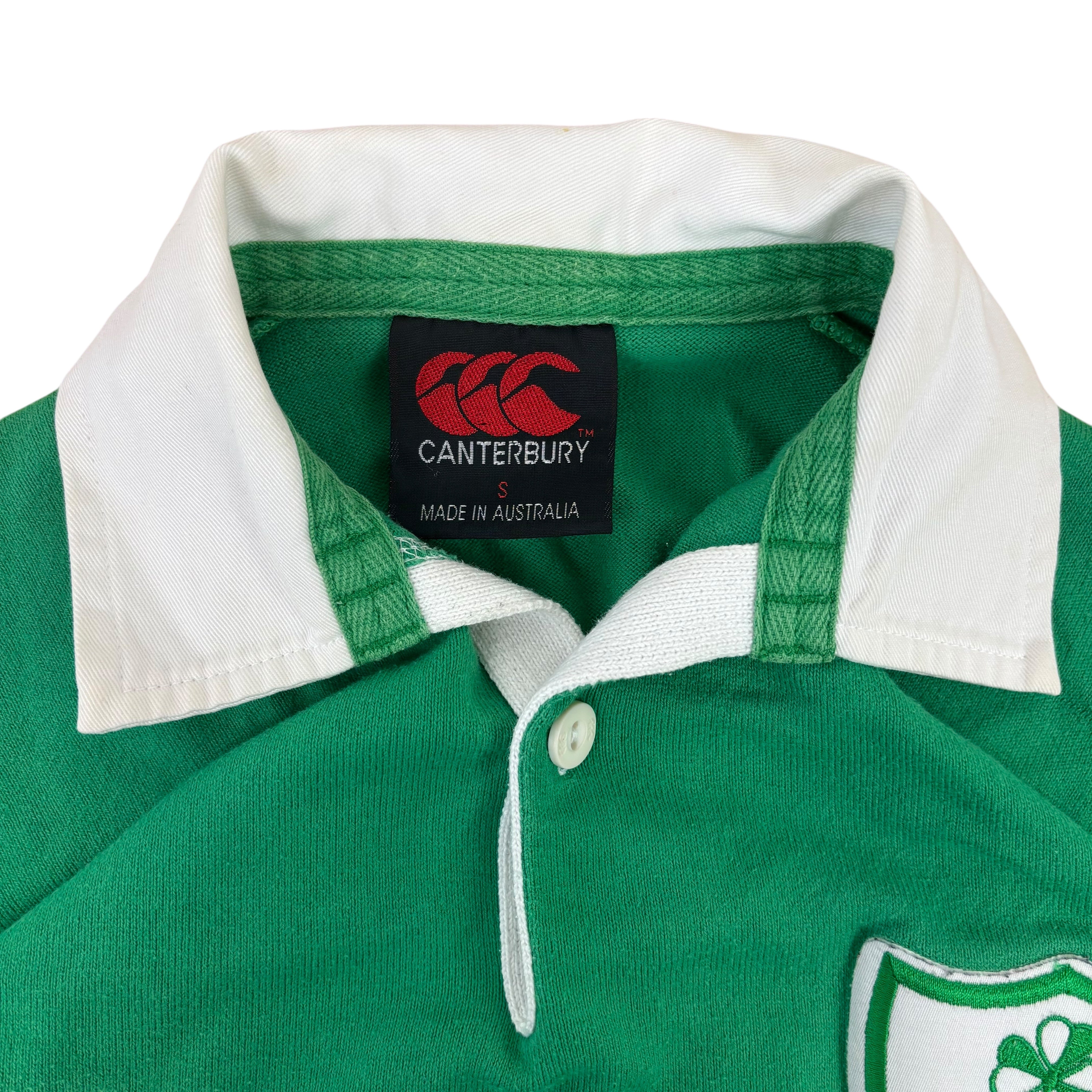 Canterbury Ireland Rugby IRFU 2000/01 Home Jersey (S)