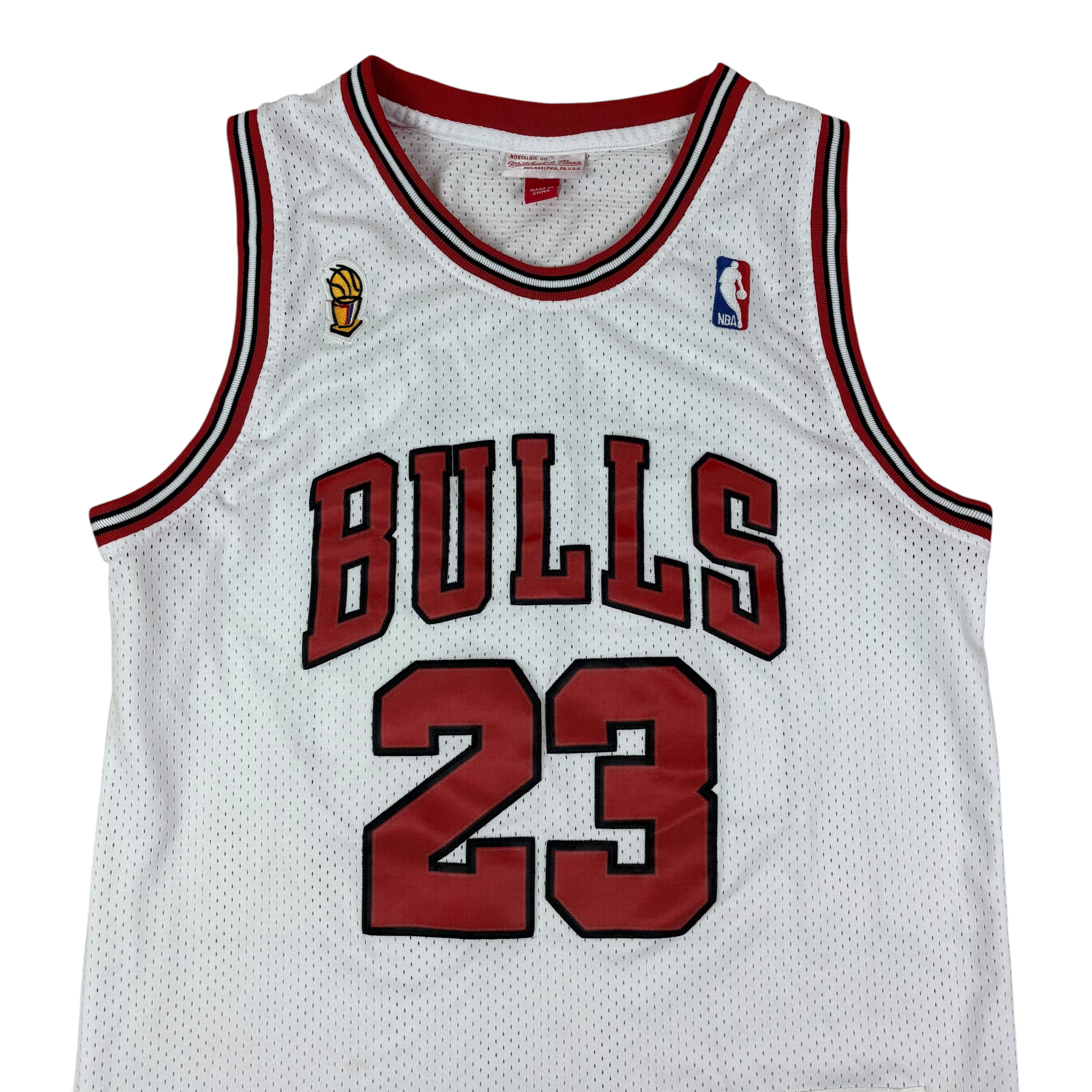 Mitchell&Ness Chicago Bulls NBA 1995/96 No.23 Michael Jordan Retro HWC Swingman Jersey (S)