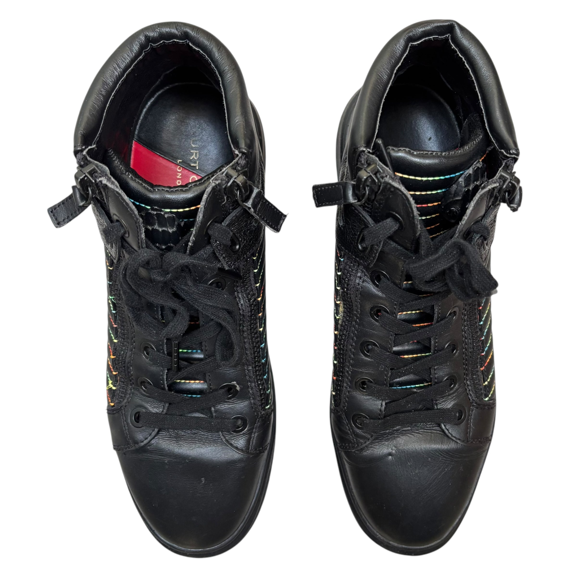 Kurt Geiger London Jacob Double Zip High Sneaker (11UK)