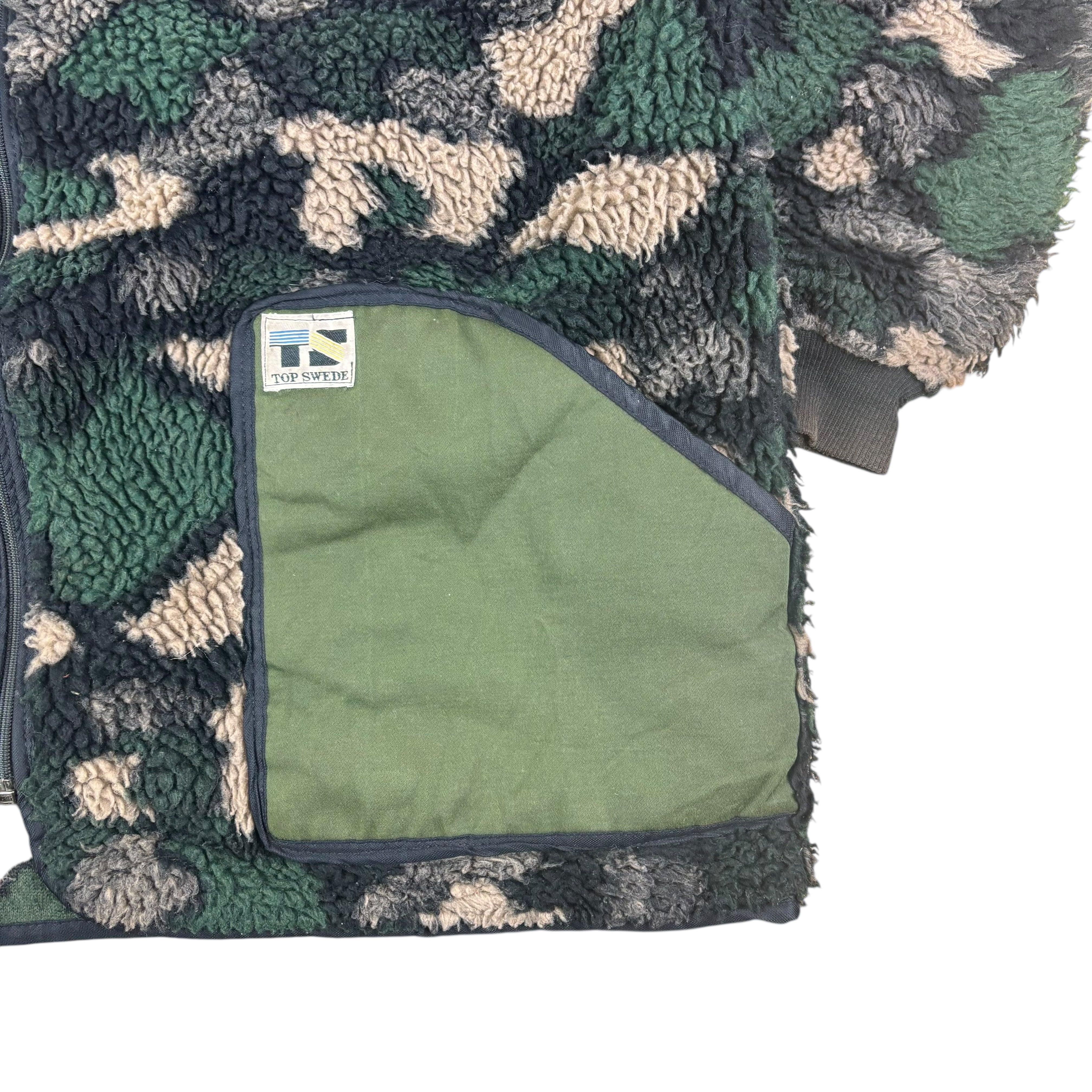 Top Swede Vintage Camo Fleece (L)