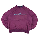 Sergio Tacchini 90s Maroon Sweater (M)