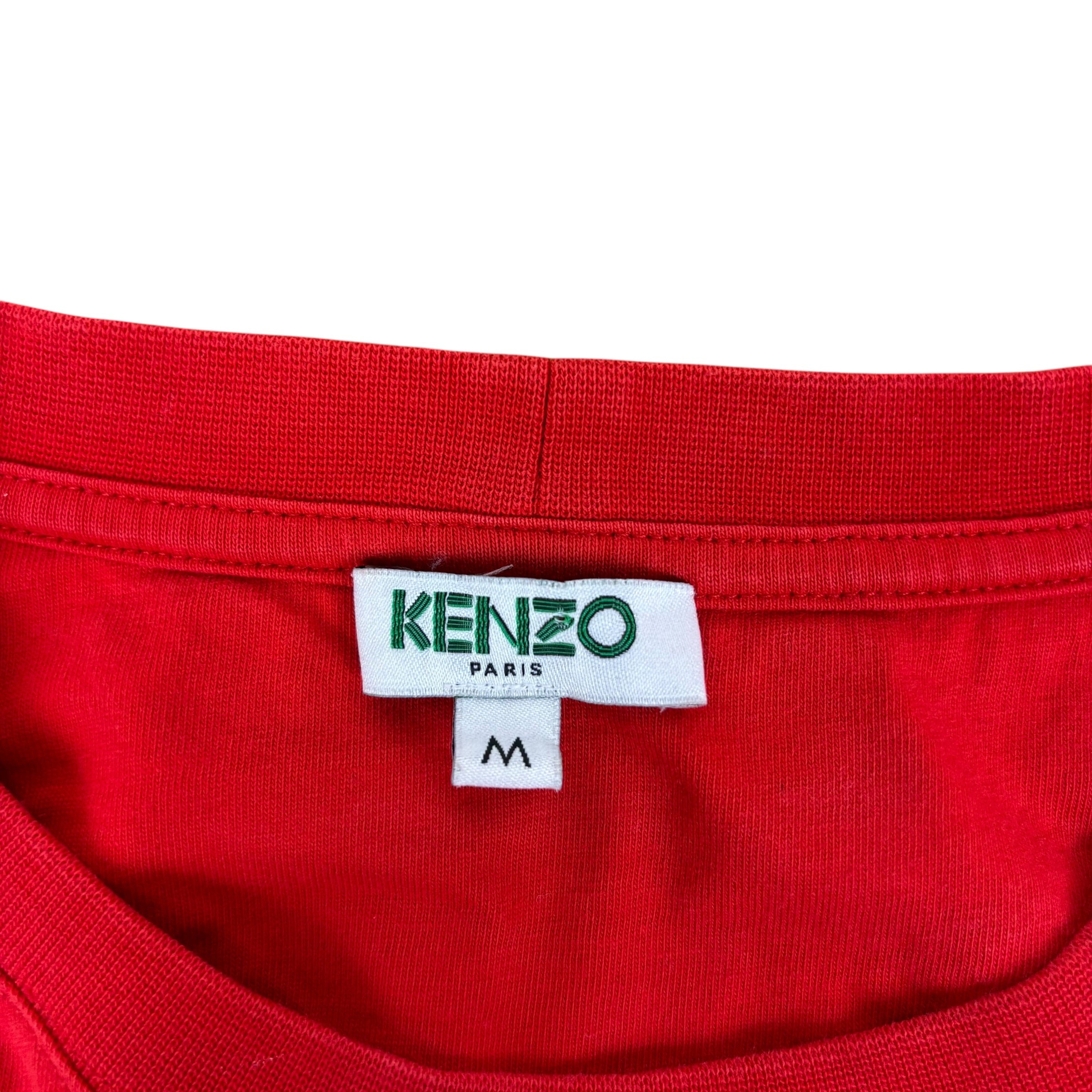 Kenzo Paris Red Logo Tee (S)