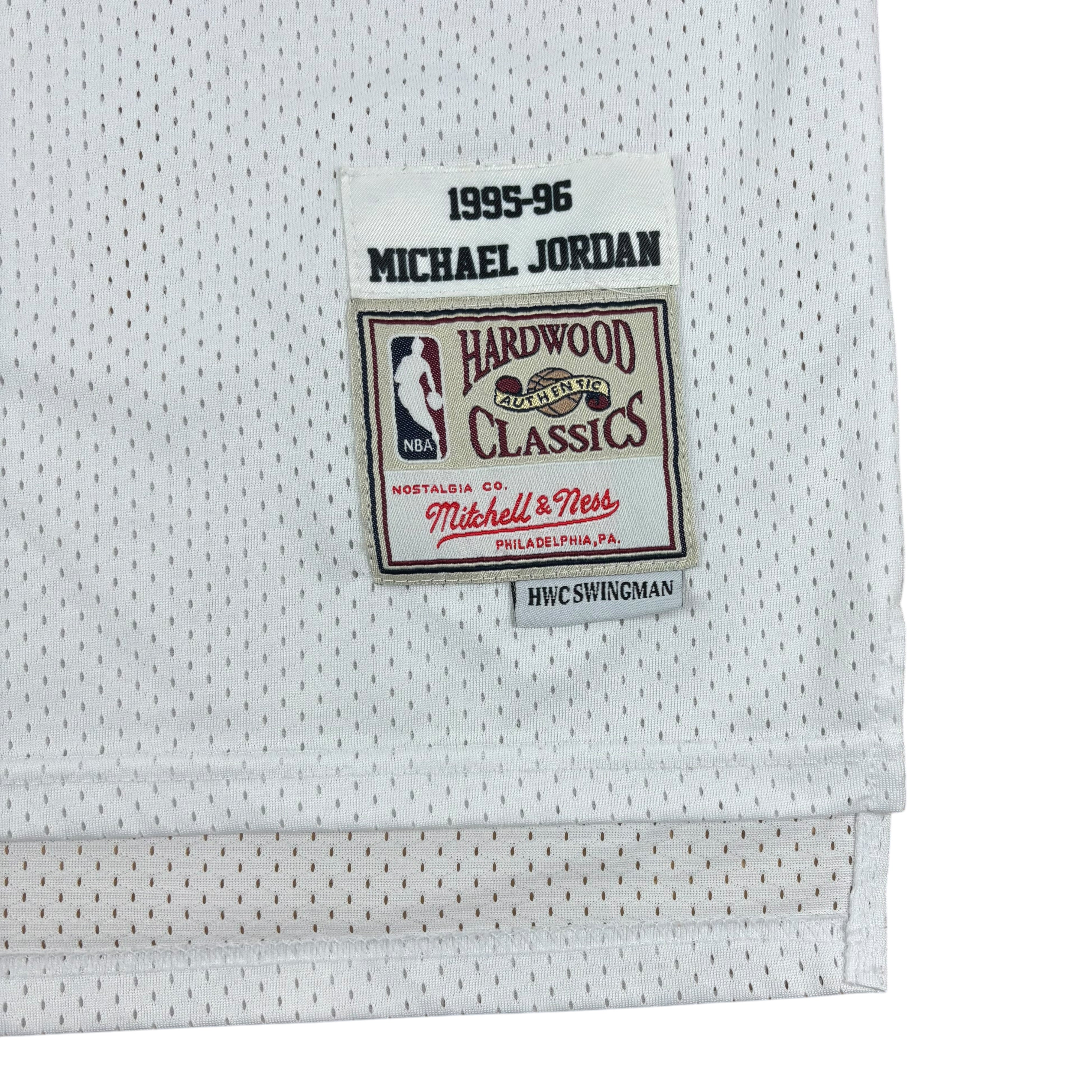 Mitchell&Ness Chicago Bulls NBA 1995/96 No.23 Michael Jordan Retro HWC Swingman Jersey (S)