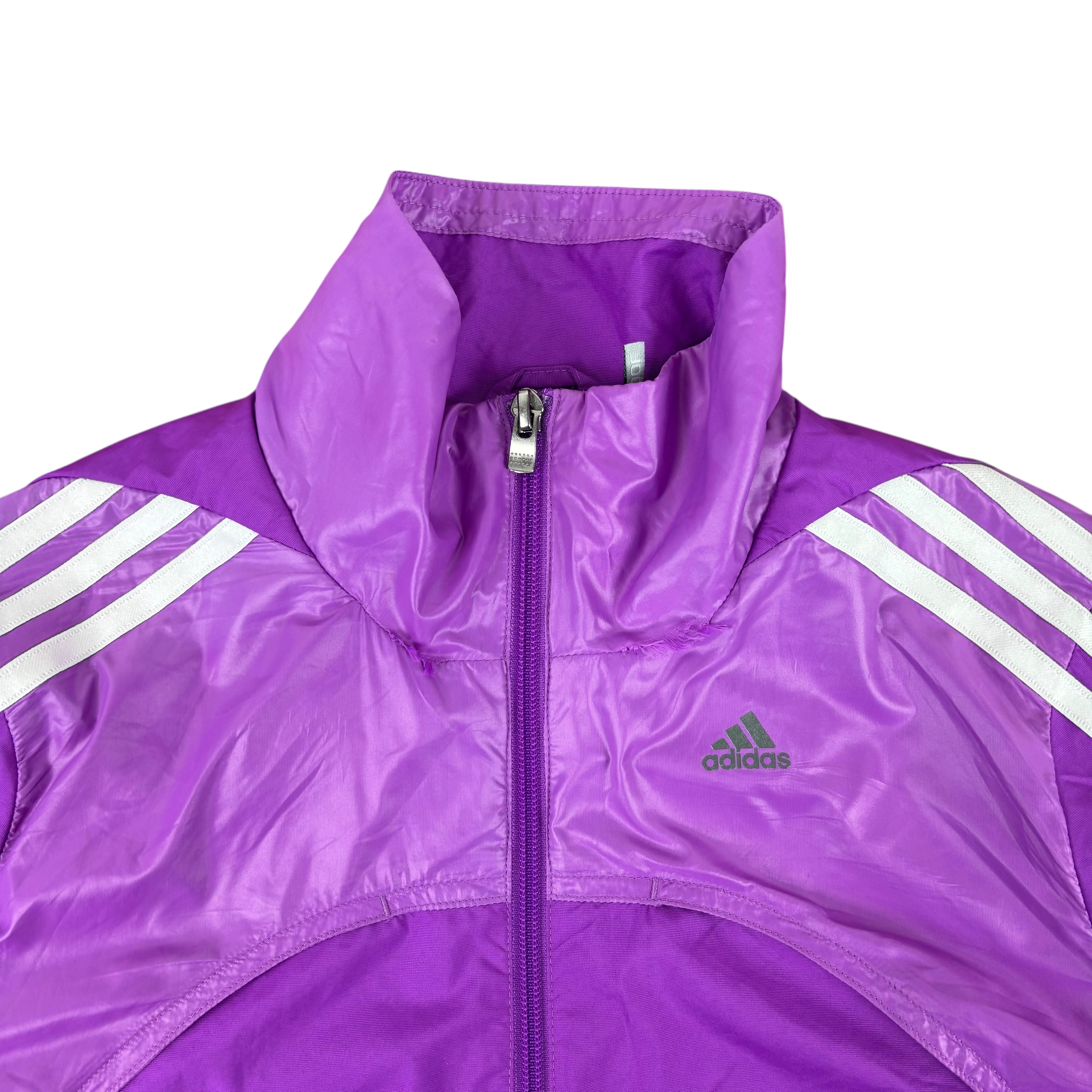 Adidas Purple Y2K Windbreaker (Women’s XS)