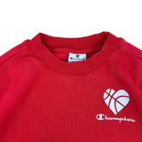 Champion Myla Love Basketball Red Cropped Sweater (Women’s S)