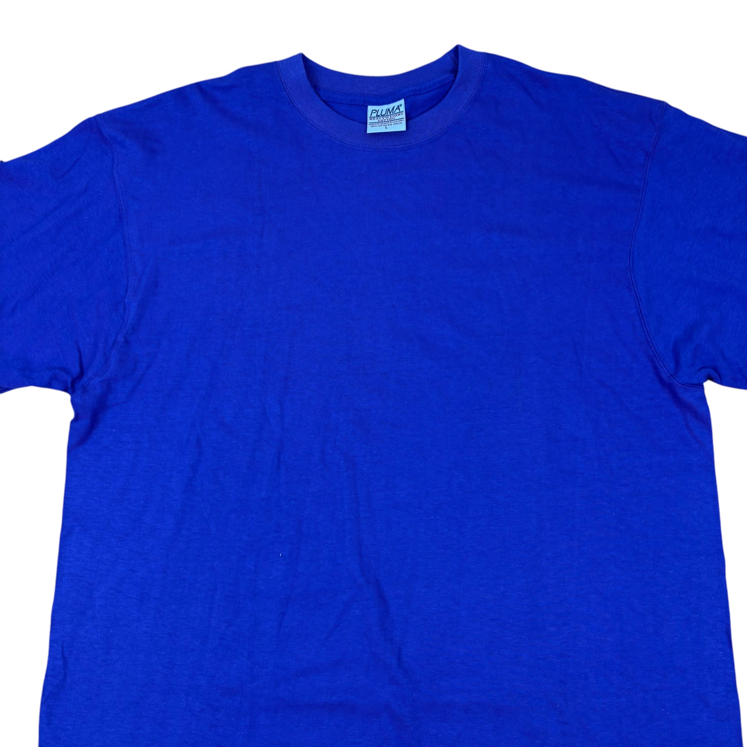 Pluma Purple Oversized Heavyweight Cotton Tee (L)