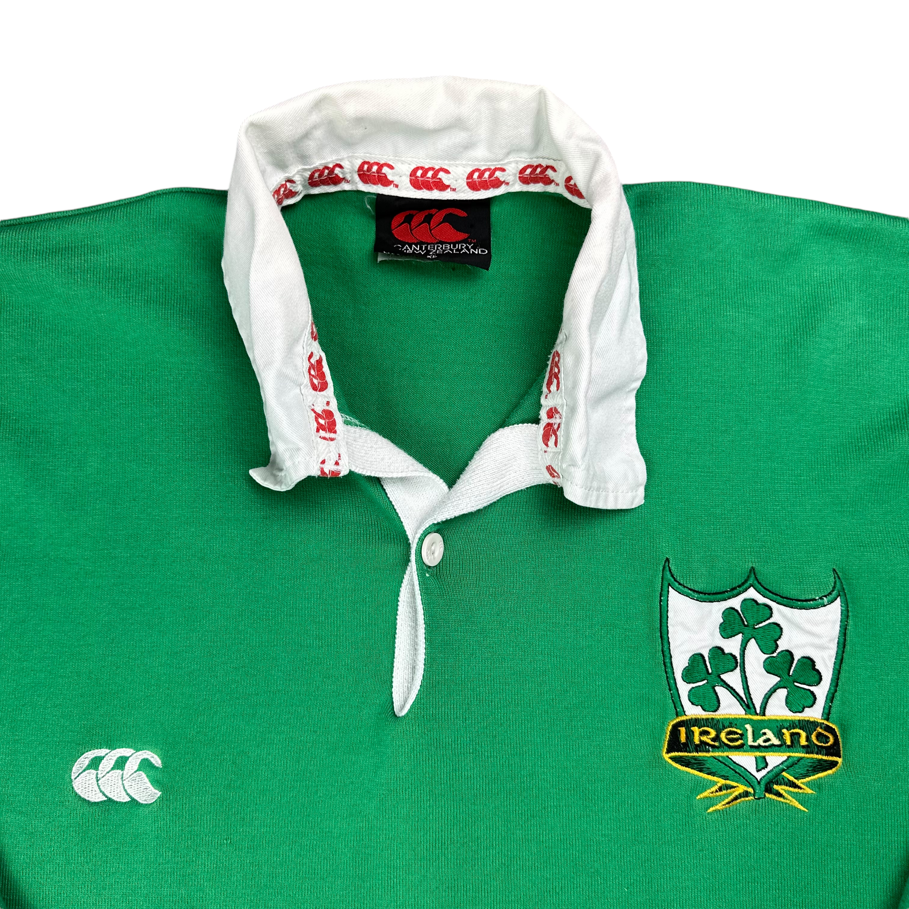 Canterbury IRFU Ireland Rugby 90s Home Jersey (XL)