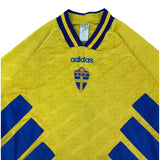 Adidas Sweden Football 1994/96 No.9 Home Jersey (XL)
