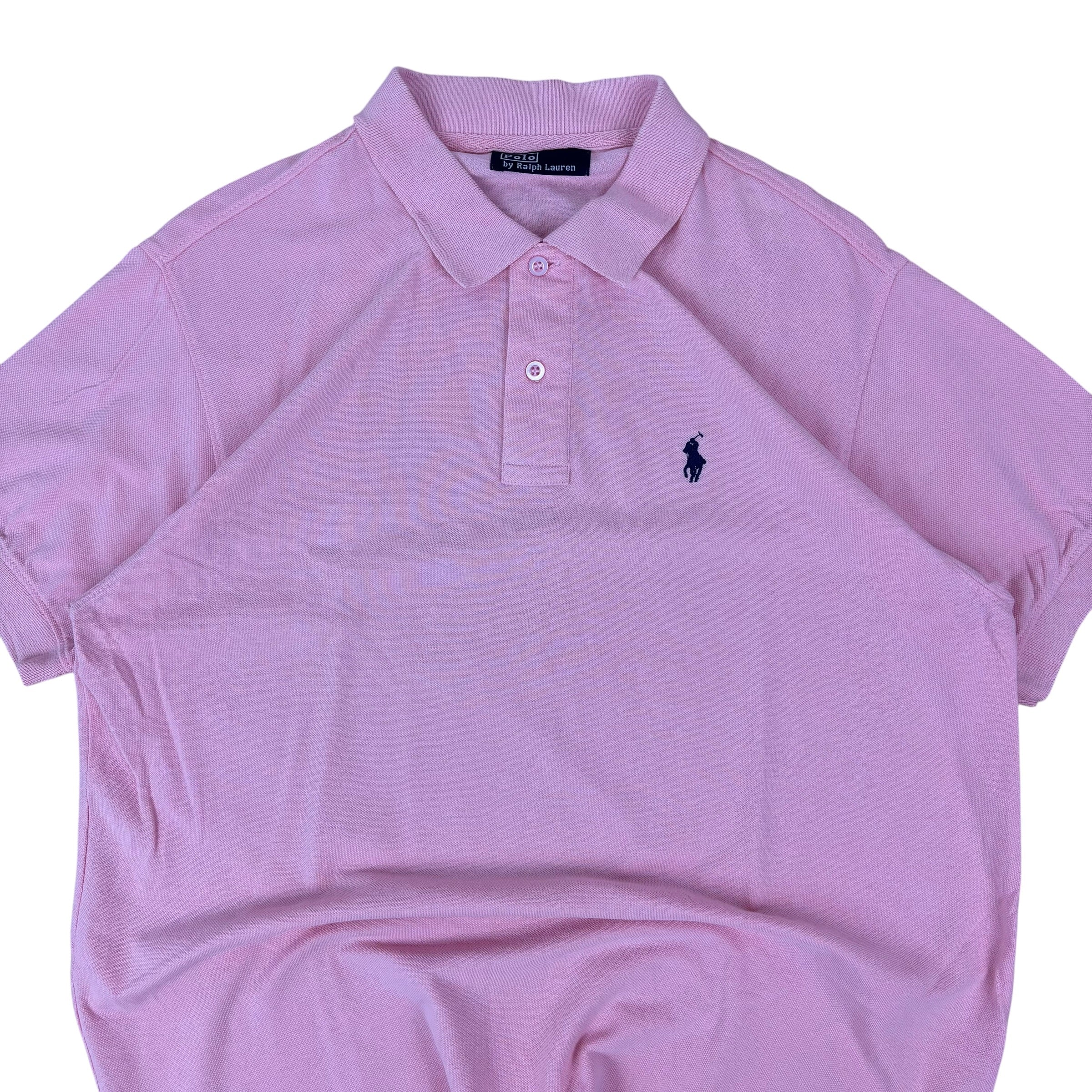 Ralph Lauren Pink Polo Shirt (L)