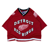 NHL Detroit Red Wings Y2K Reworked Cropped Jersey (Women’s M)
