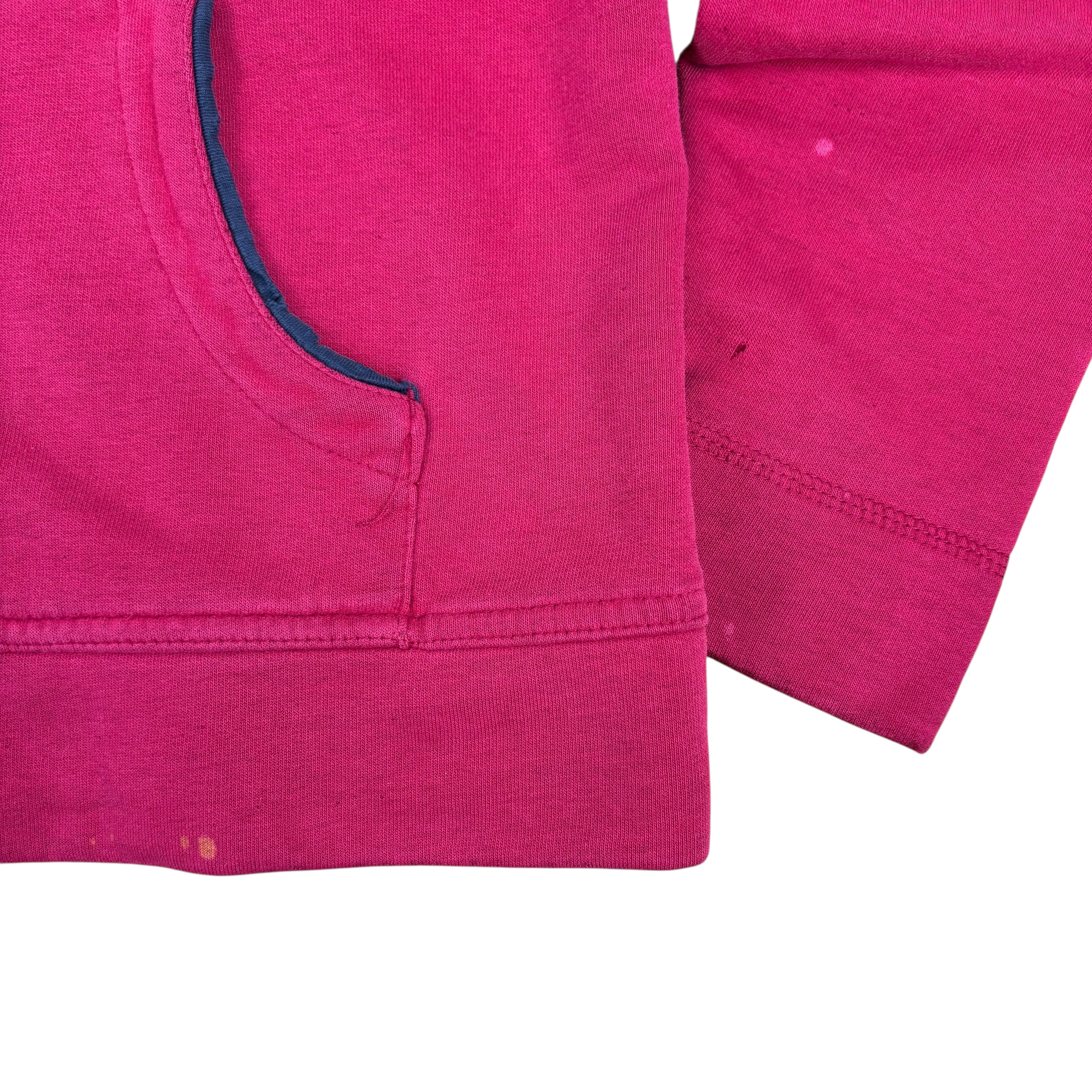 Nike Pink Y2K Zip Logo Hoodie (Women’s S)