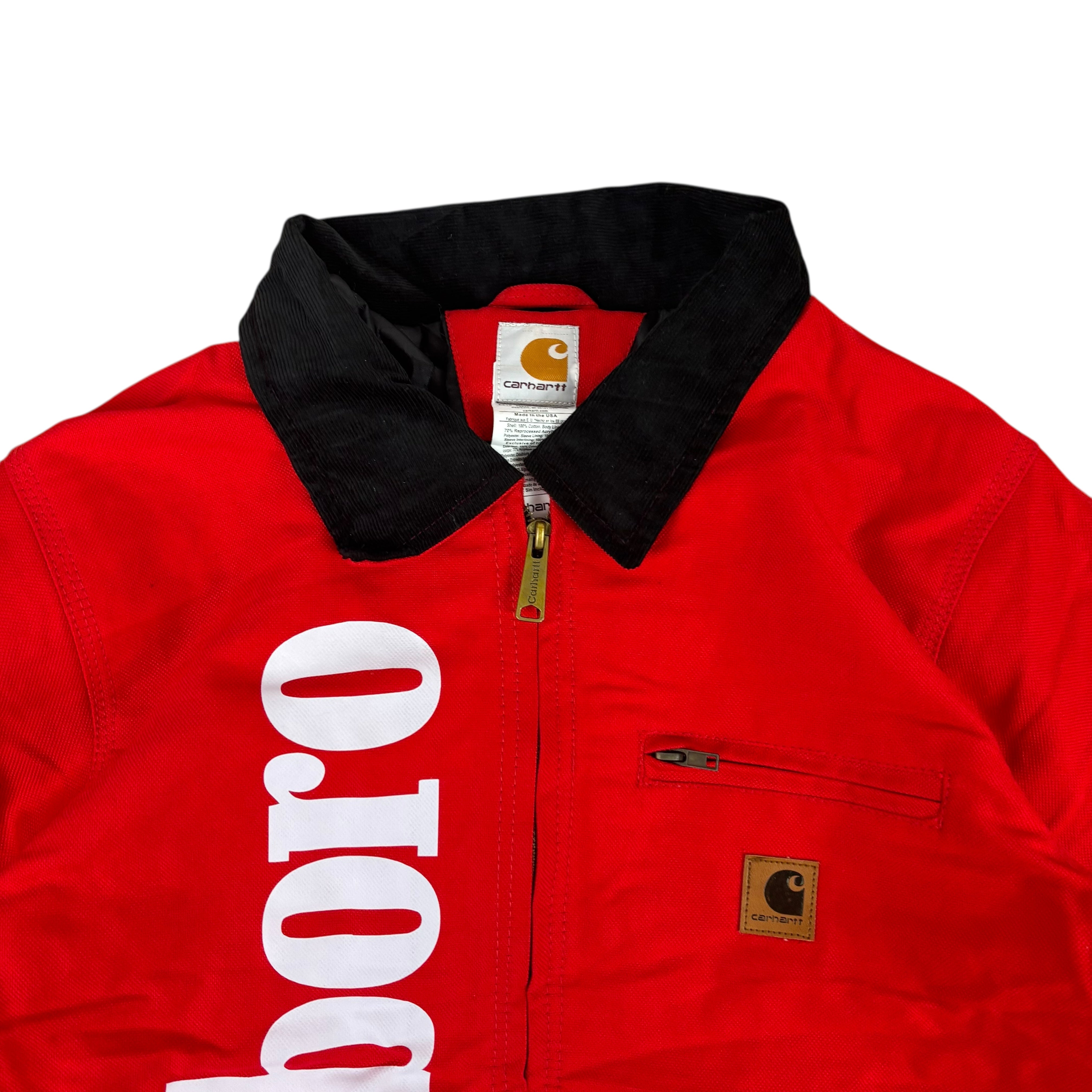 Carhartt Marlboro Red Reworked Detroit Jacket (L)