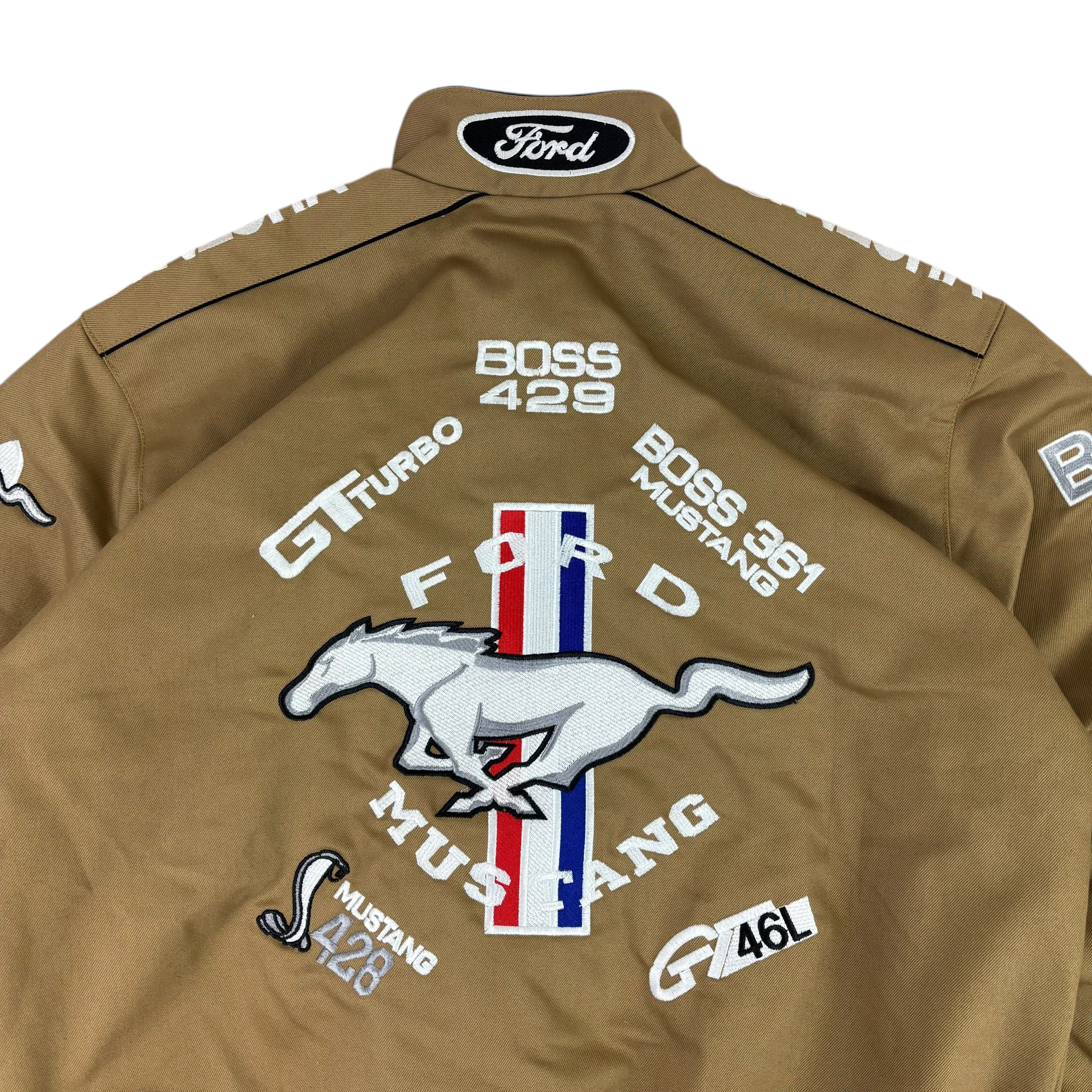 JHDesign Ford Mustang Nascar Racing Jacket (M)
