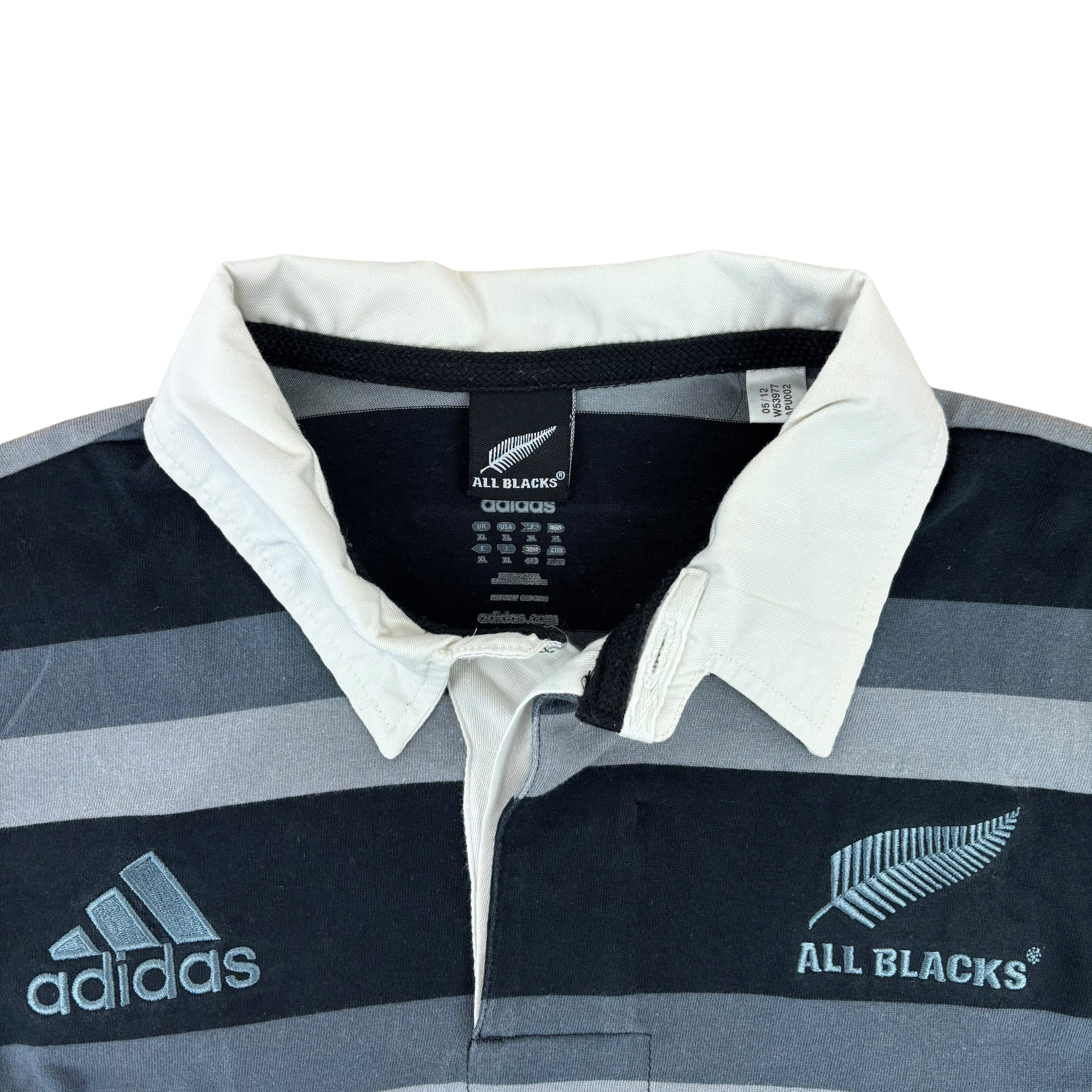 Adidas New Zealand All Blacks Rugby 2012/13 Rugby Shirt (XL)