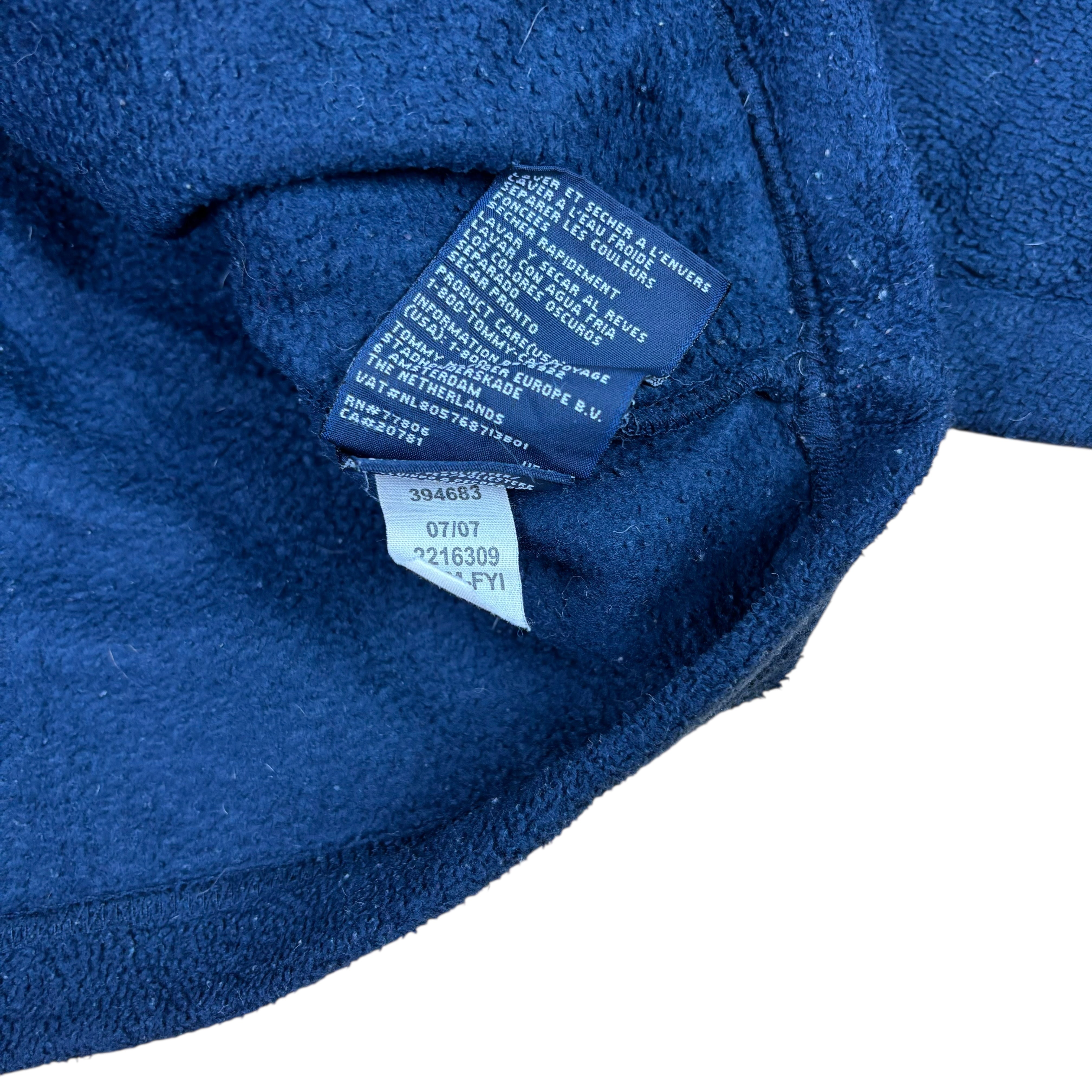 Tommy Hilfiger Y2K Navy Q-Zip Fleece (Women’s L)