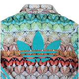 Adidas Butterfly Trefoil Cropped Bomber Track Jacket (Women’s S)