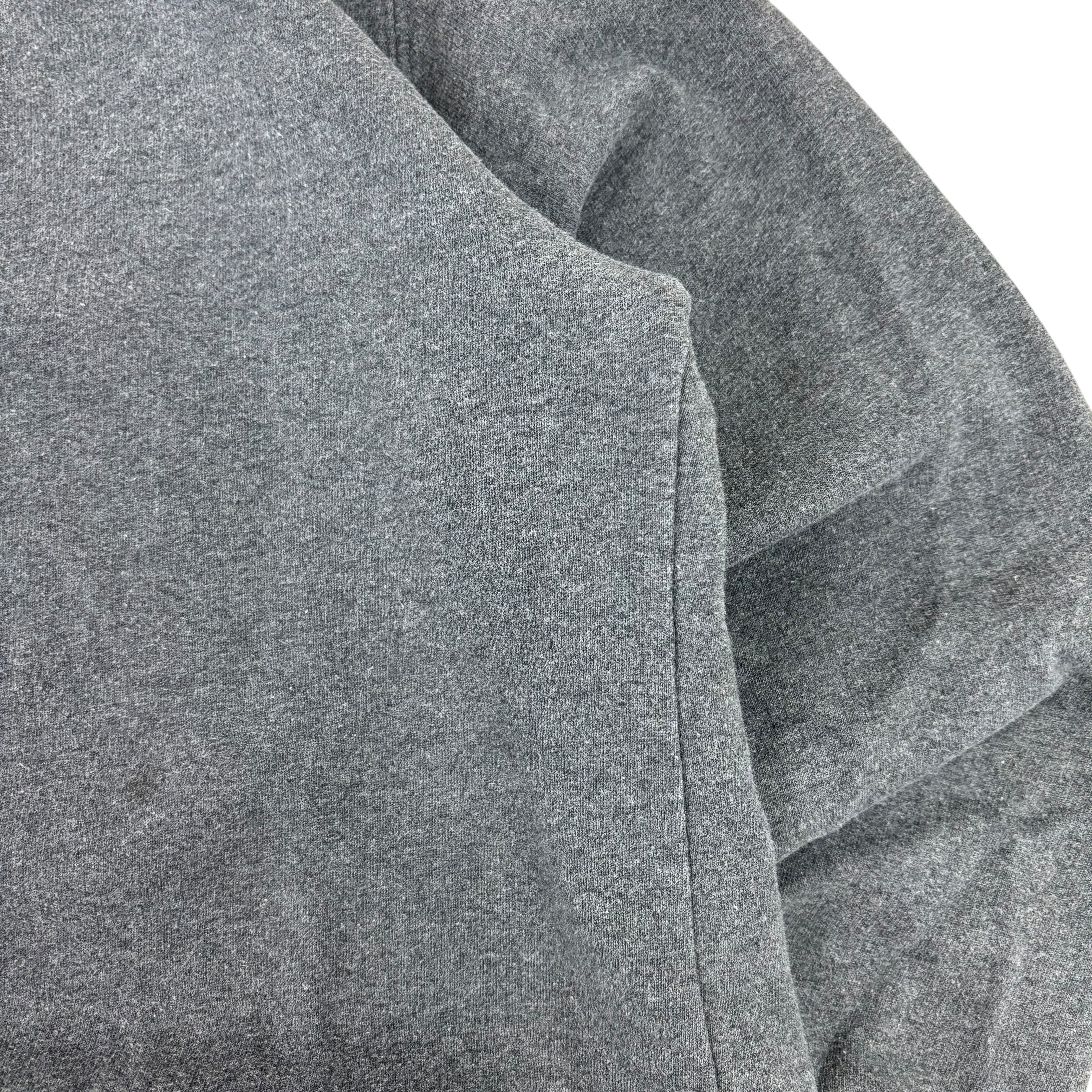 Nike Y2K Grey Script Sweater (Women’s M)