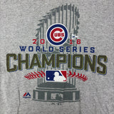 Majestic Chicago Cubs 2016 World Series Champions Tee (M)
