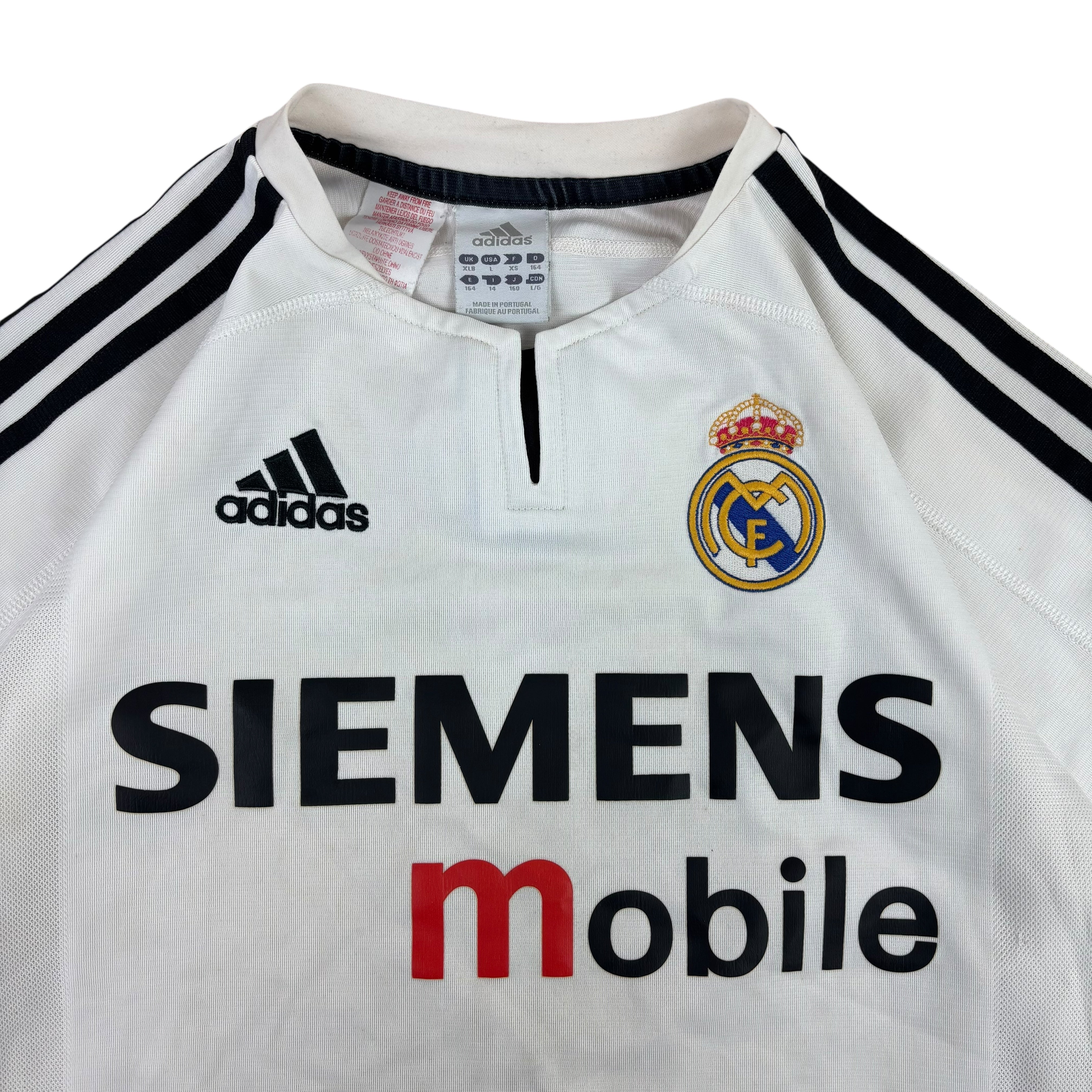 Adidas Real Madrid CF 2003/04 Home Jersey (XS)