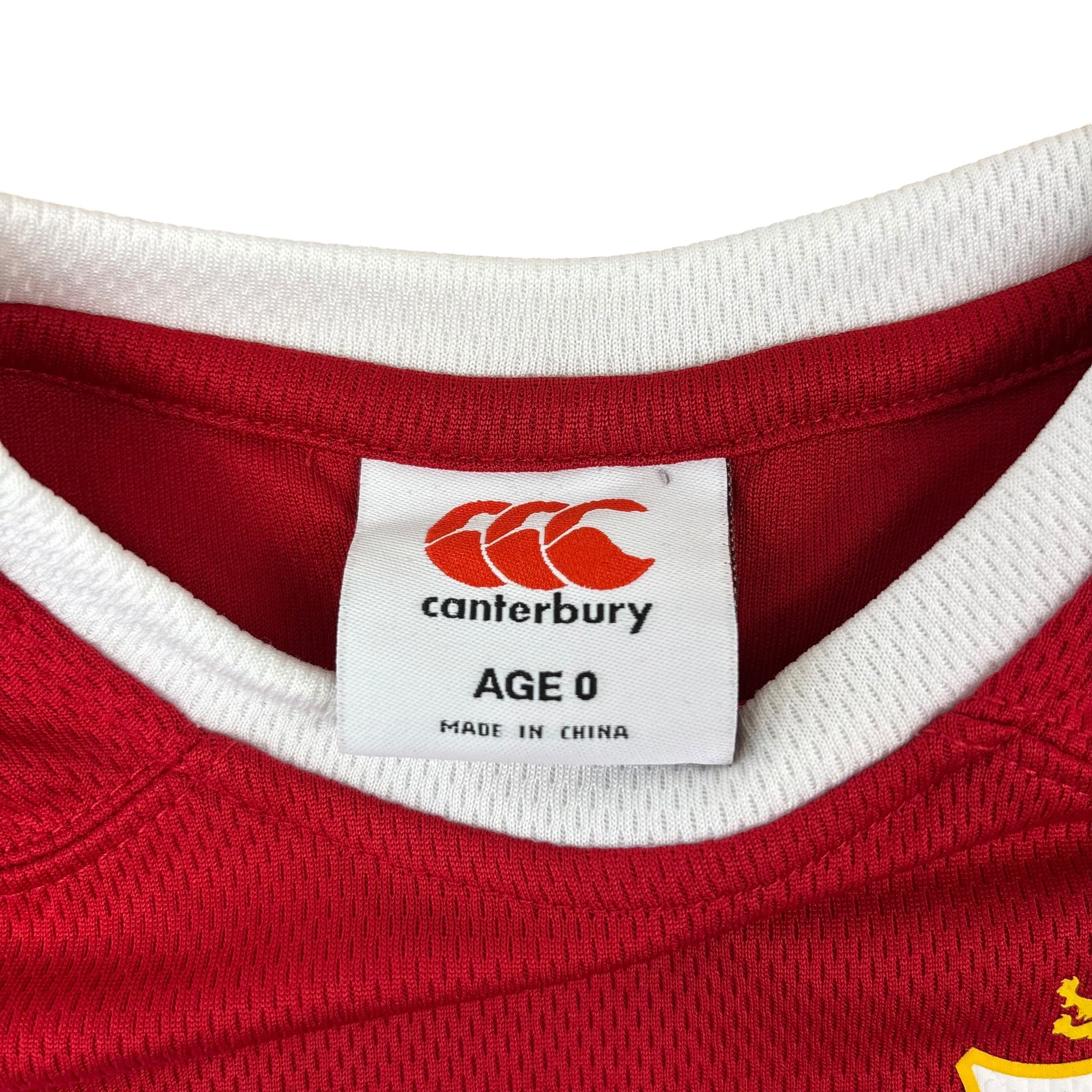 Canterbury British-Irish Lions Rugby 2017 Home Jersey (0-12mnths)