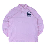 Polo Ralph Lauren 90s Pink Big Pony LS Polo Shirt (L)