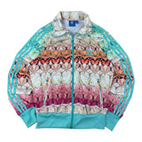 Adidas Butterfly Trefoil Cropped Bomber Track Jacket (Women’s S)
