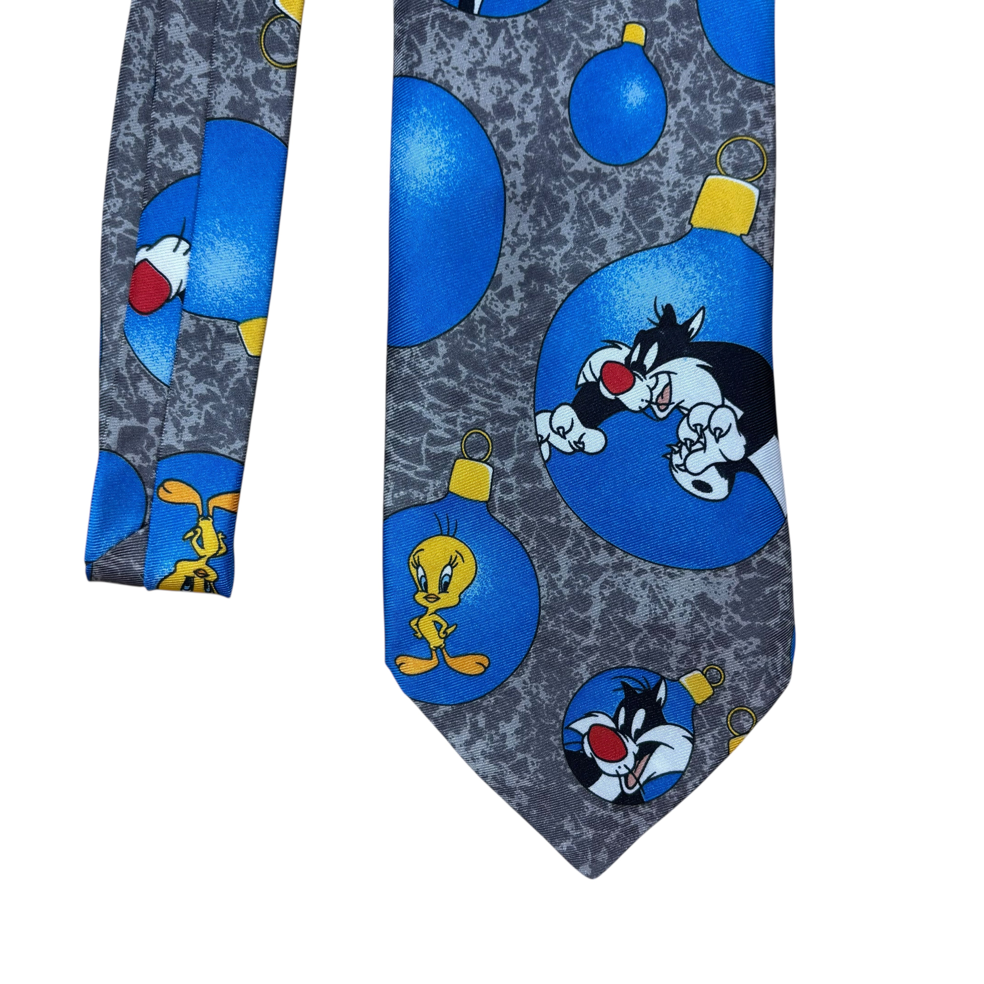 Warner Bros. Looney Tunes Tweety & Sylvester 1999 Bauble Tie