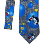 Warner Bros. Looney Tunes Tweety & Sylvester 1999 Bauble Tie