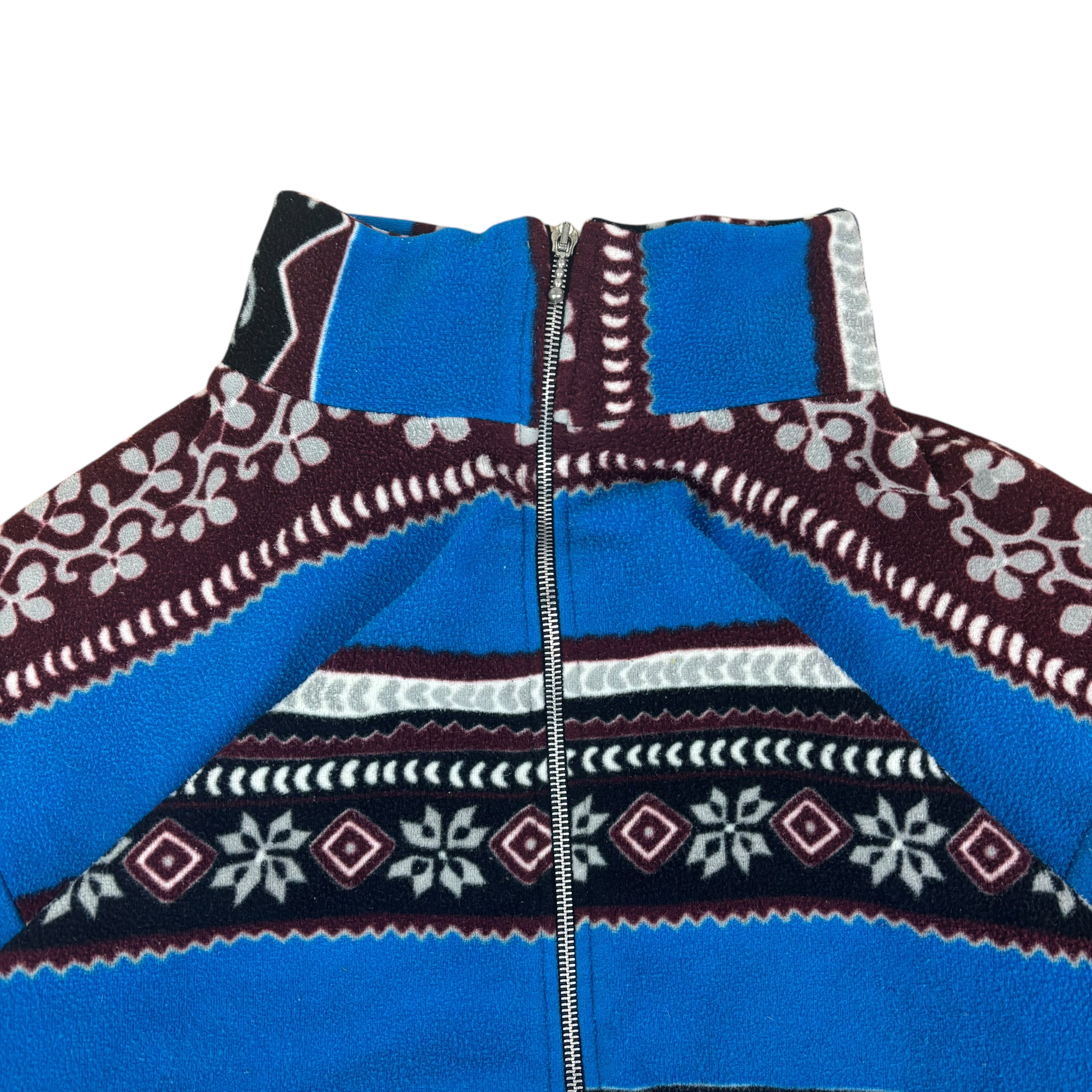 Vintage Funky Pattern Fleece (Women’s L)